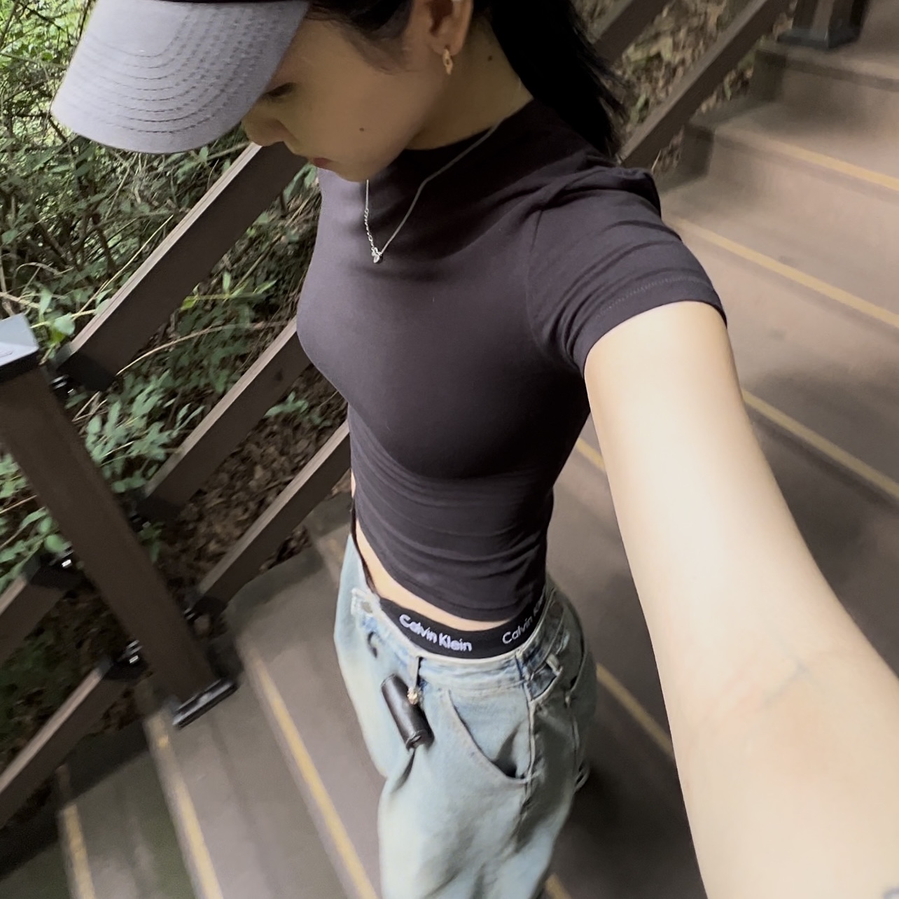 (W) Skims Cotton Jersey T-Shirt Soot 착용 스타일 - 2