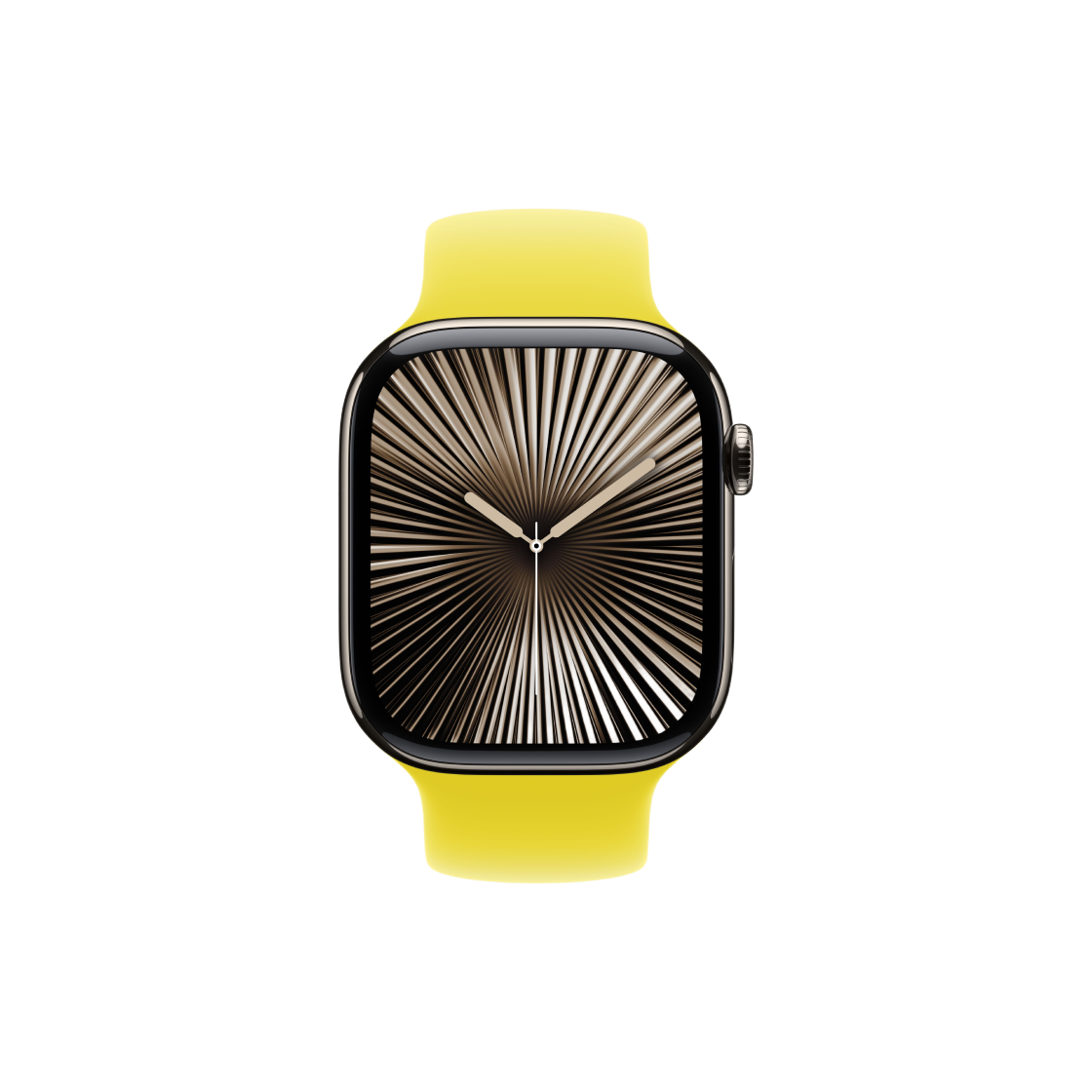 Apple Watch Series 10 46mm Natural Titanium Case with Solo Loop Star Fruit (Korean Ver.) 상세 이미지 2