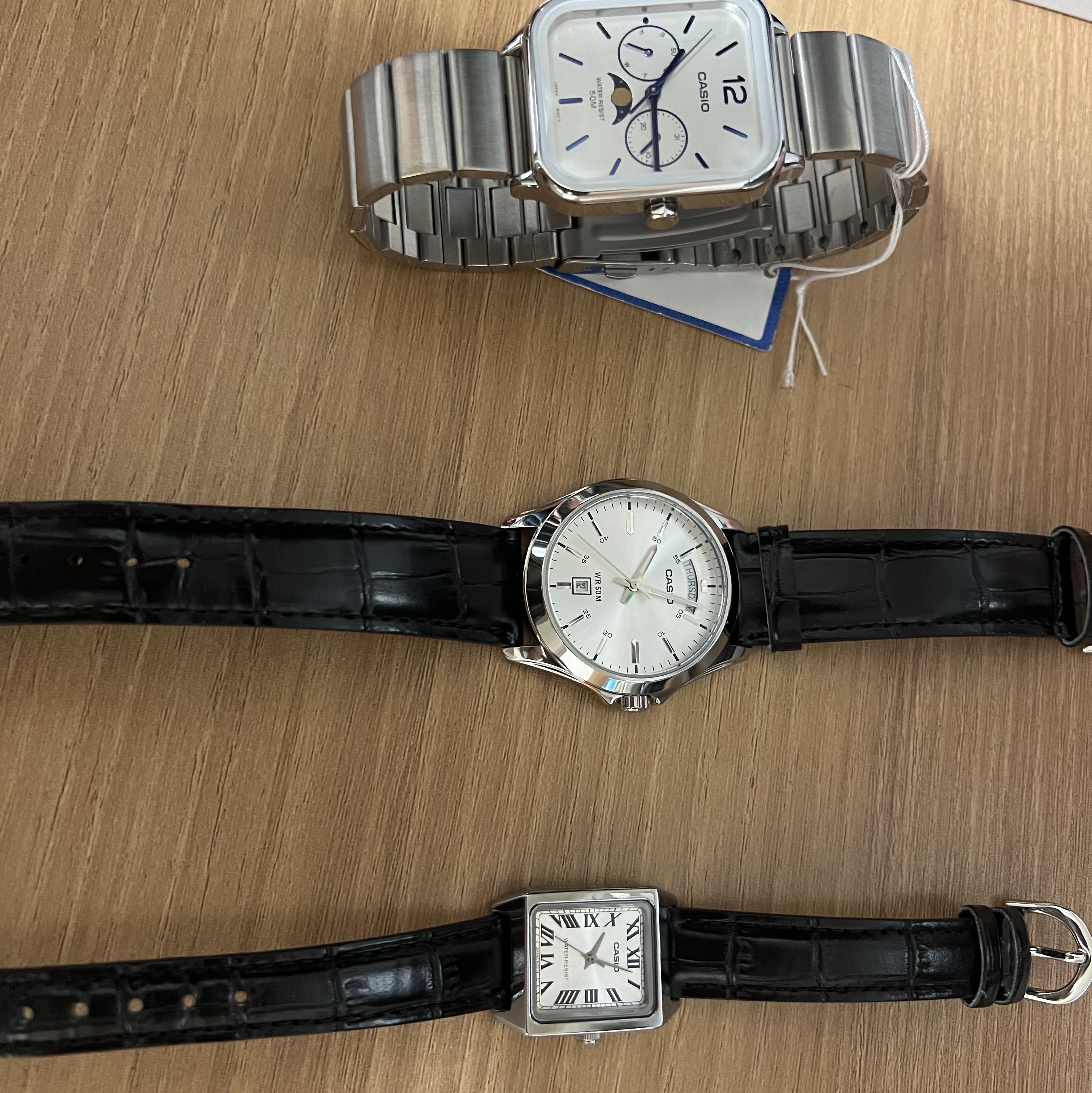 Casio MTP-M305D-7AV, Casio MTP-1370L-7AVDF 착용 스타일