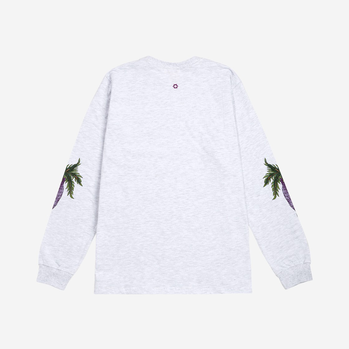 HS x Hank Palm Tree LS Tee_Light Gray 상세 이미지 2