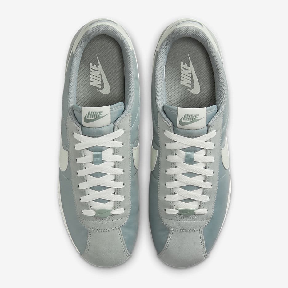 Nike Cortez TXT Mica Green Sail 착용 스타일 - 3