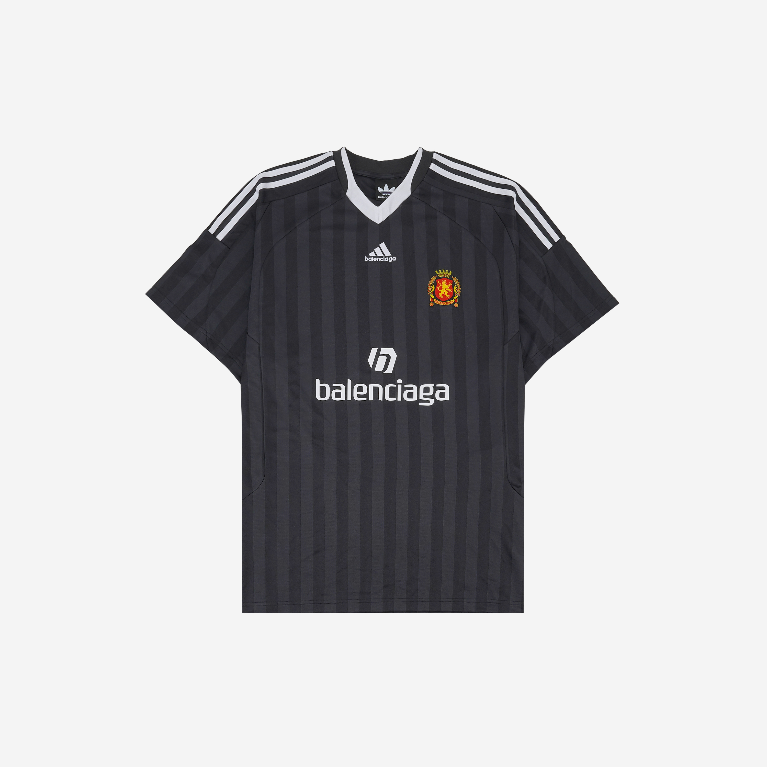 Balenciaga x Adidas Oversized Football T-Shirt Black