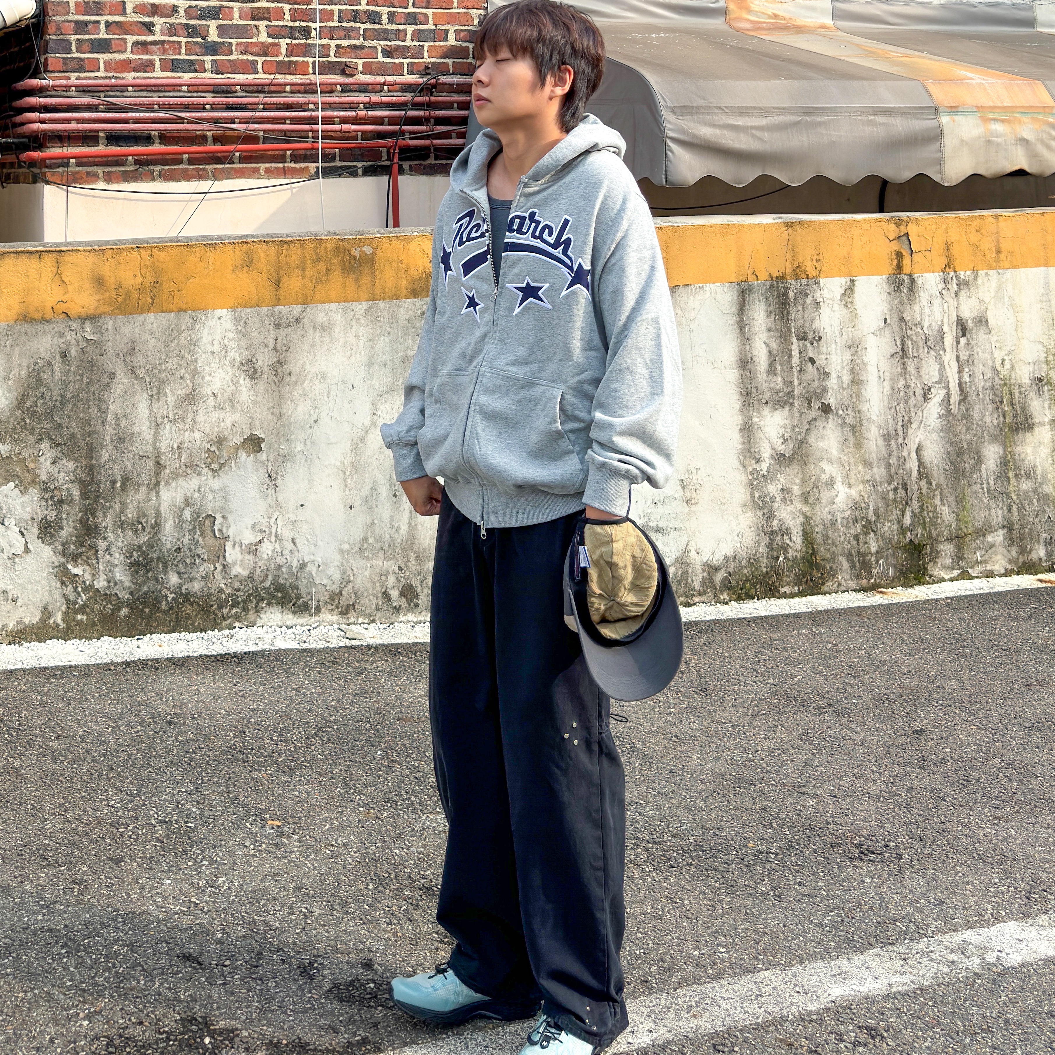 New Balance x Cayl 1906R Blue 착용 스타일 - 1