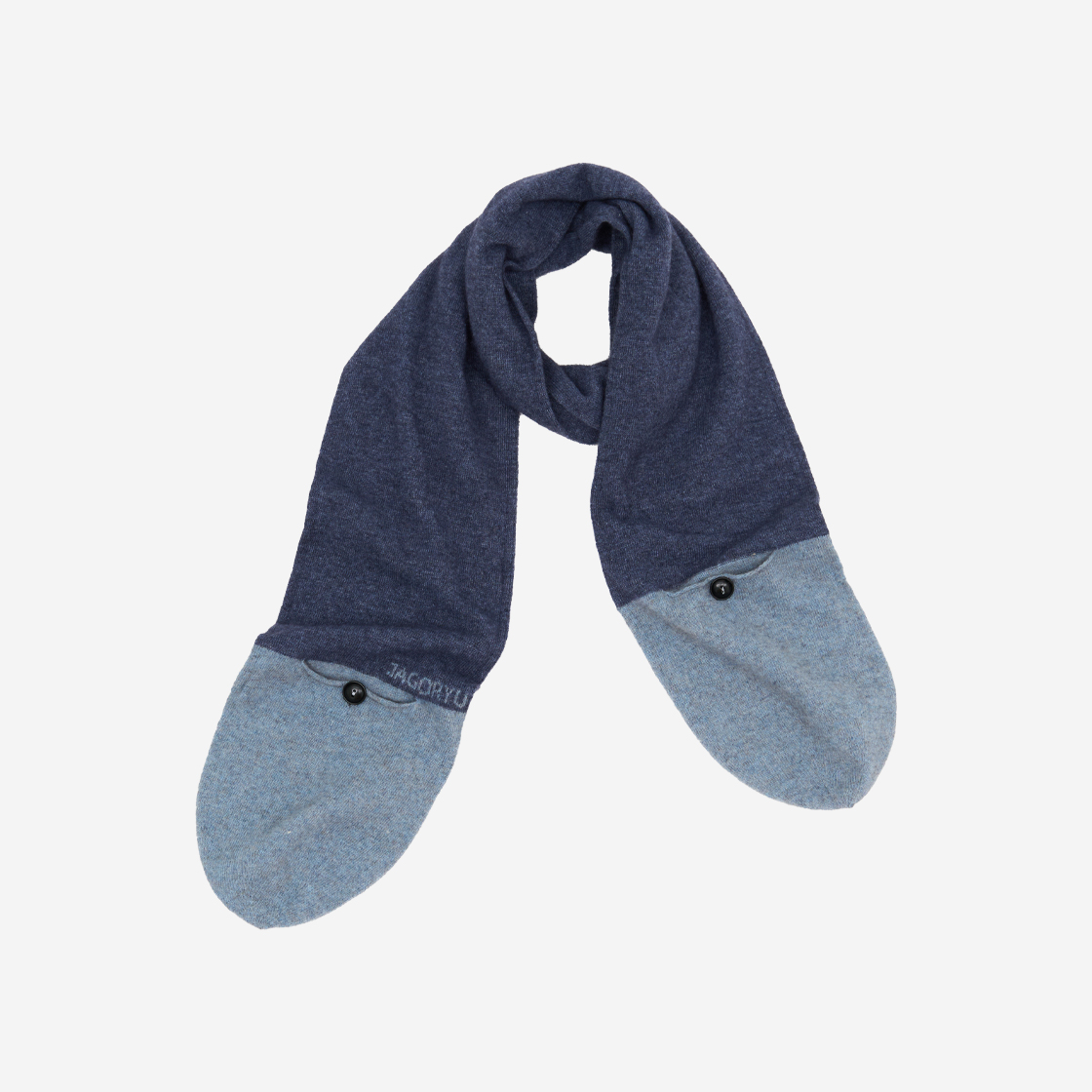 자고류 홀가먼트 스카프 블루(Jagoryu Wholegarment Scarf Blue)
