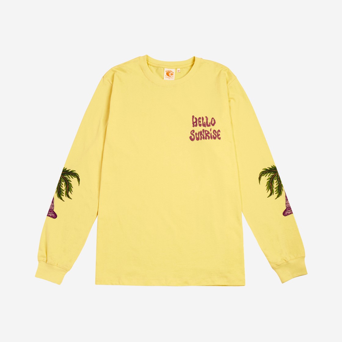 HS x Hank Palm Tree LS Tee_Yellow 상세 이미지 1