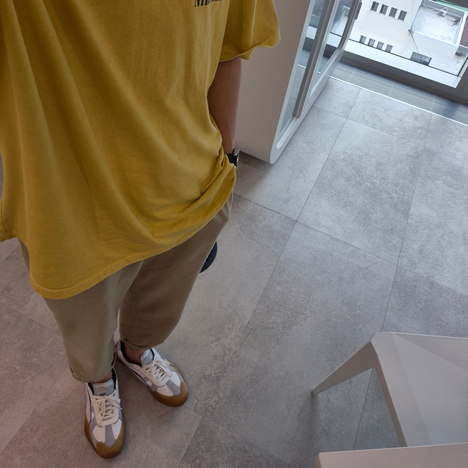 Puma Vaderon White 착용 스타일 - 1