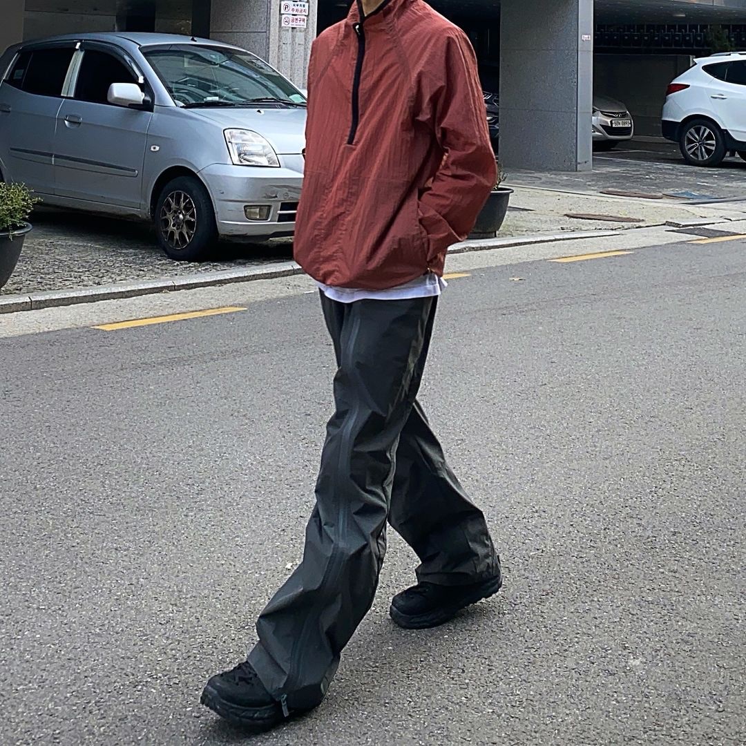 Ranra Ganga New Maroon - 24FW 착용 스타일