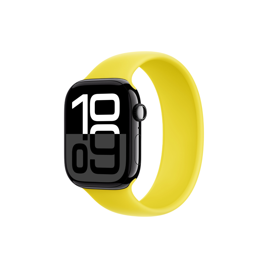 Apple Watch Series 10 46mm GPS Jet Black Aluminium Case with Solo Loop Star Fruit (Korean Ver.) 상세 이미지 1