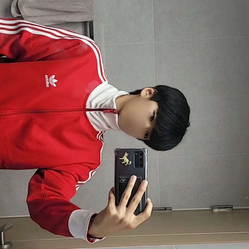 Adidas Adicolor Classic Beckenbauer Track Top Better Scarlet White - KR Sizing 착용 스타일