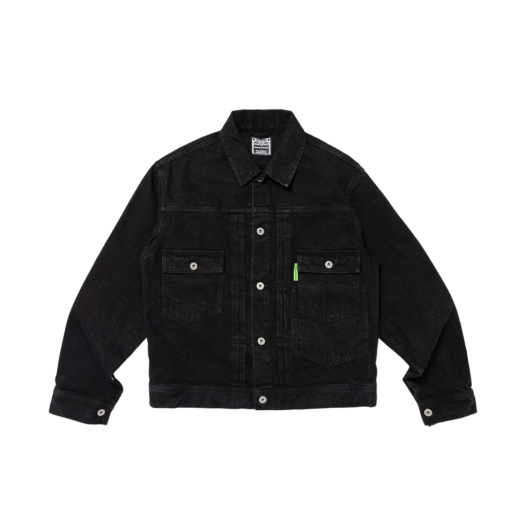 Verdy Wasted Youth Denim Jacket Black