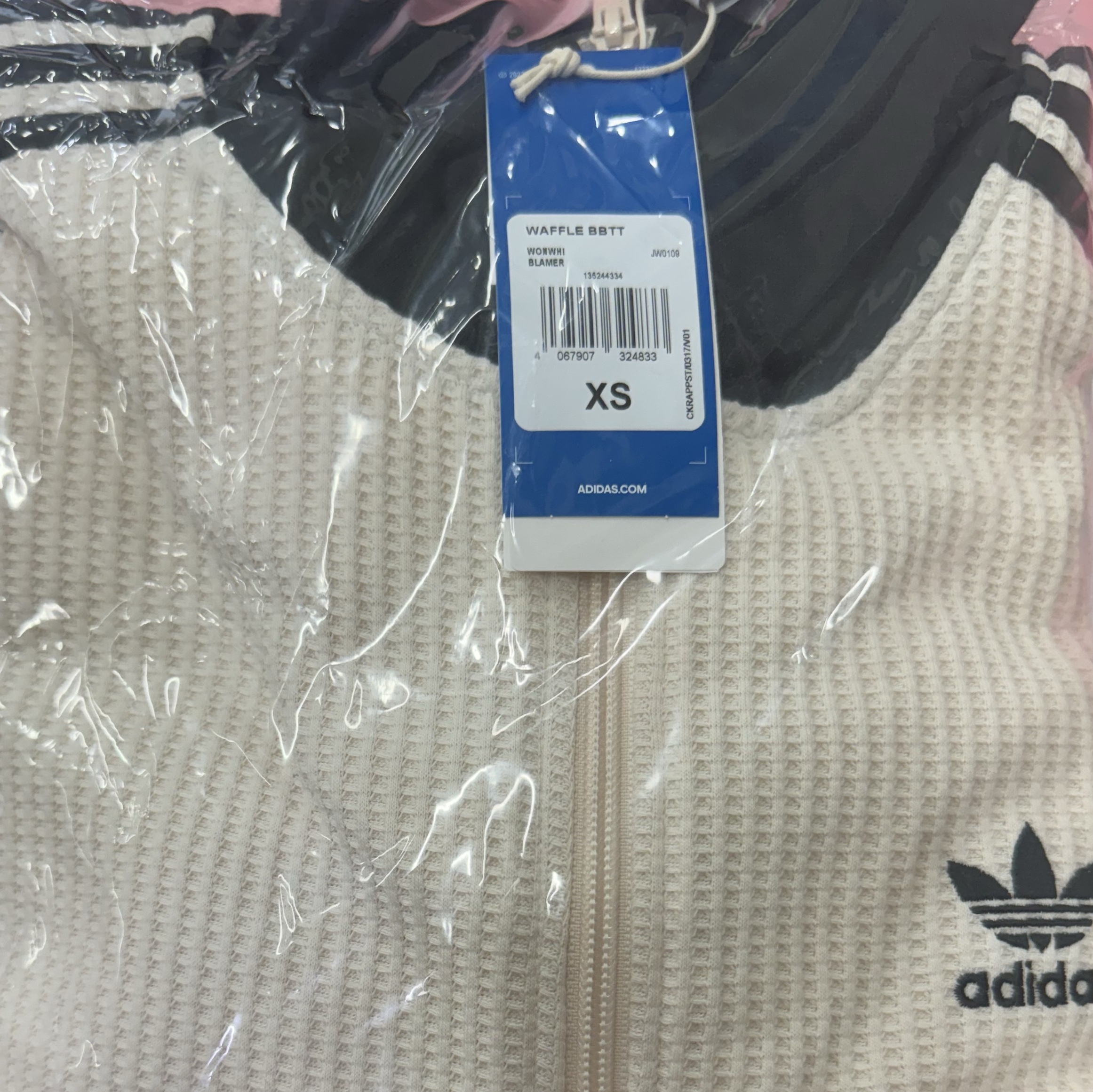 Adidas Waffle Beckenbauer Track Top Wonder White - KR Sizing 착용 스타일