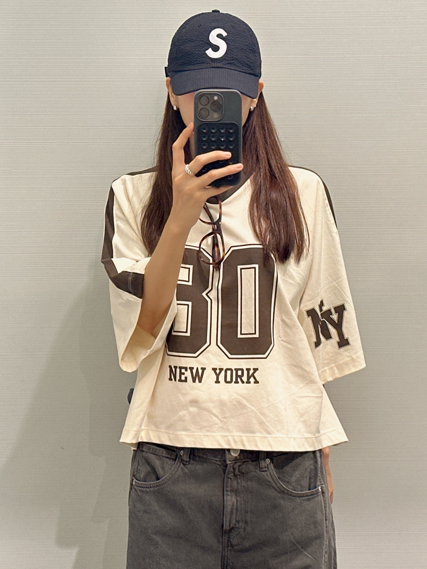 Supreme Seersucker S Logo 6-Panel Black - 24SS, Octo Buddy Sticky Tripod Double Darth Vader 착용 스타일 - 2