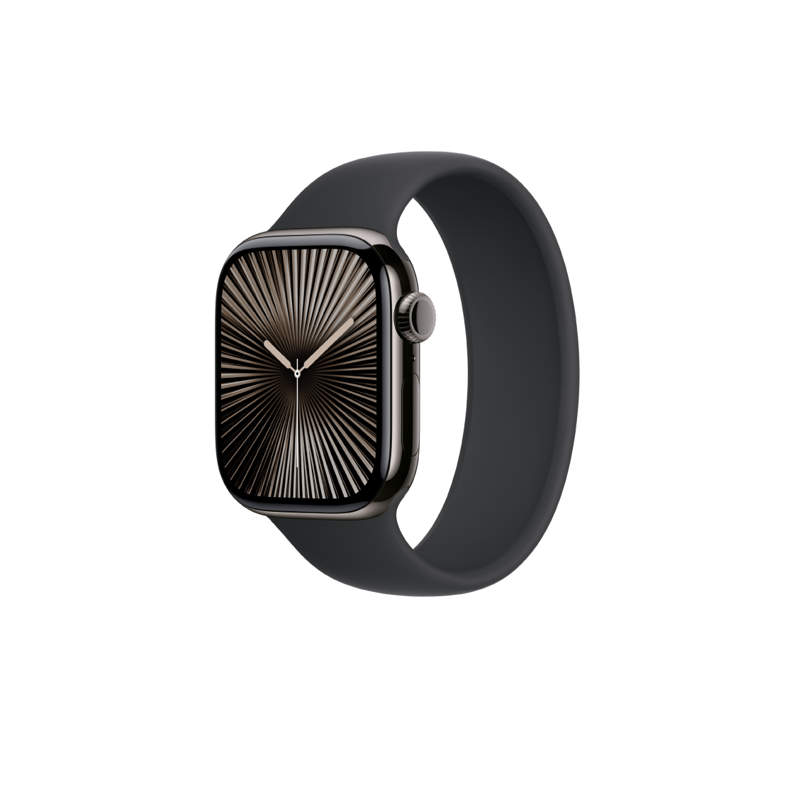 Apple Watch Series 10 42mm Slate Titanium Case with Solo Loop Black (Korean Ver.) 상세 이미지 1