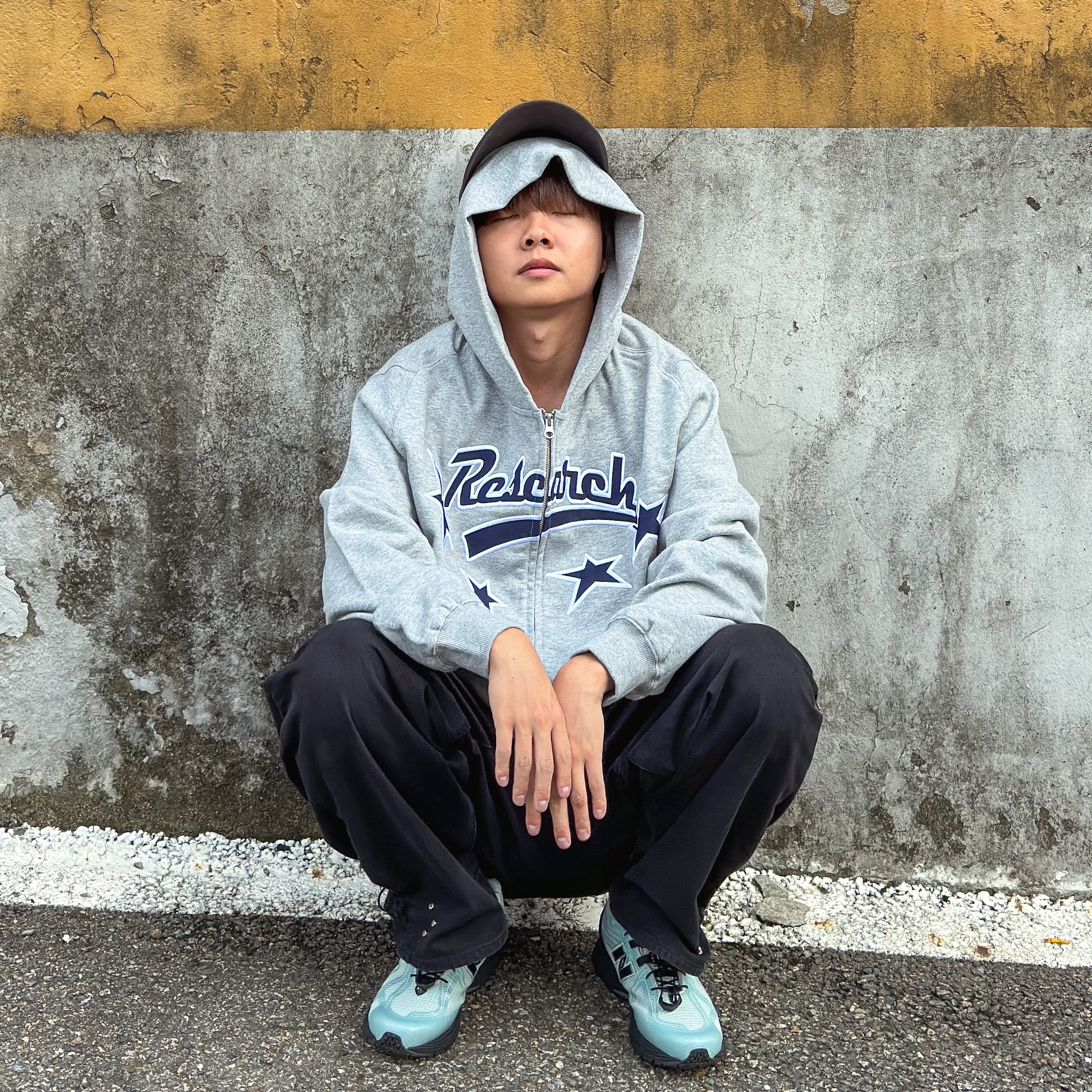 New Balance x Cayl 1906R Blue 착용 스타일 - 2