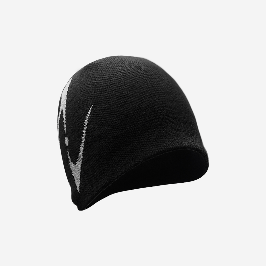 【BLR】BLR Curved Logo Beanie Ivory 비엘알 커브드 로고 비니 블랙 | BLR | KREAM