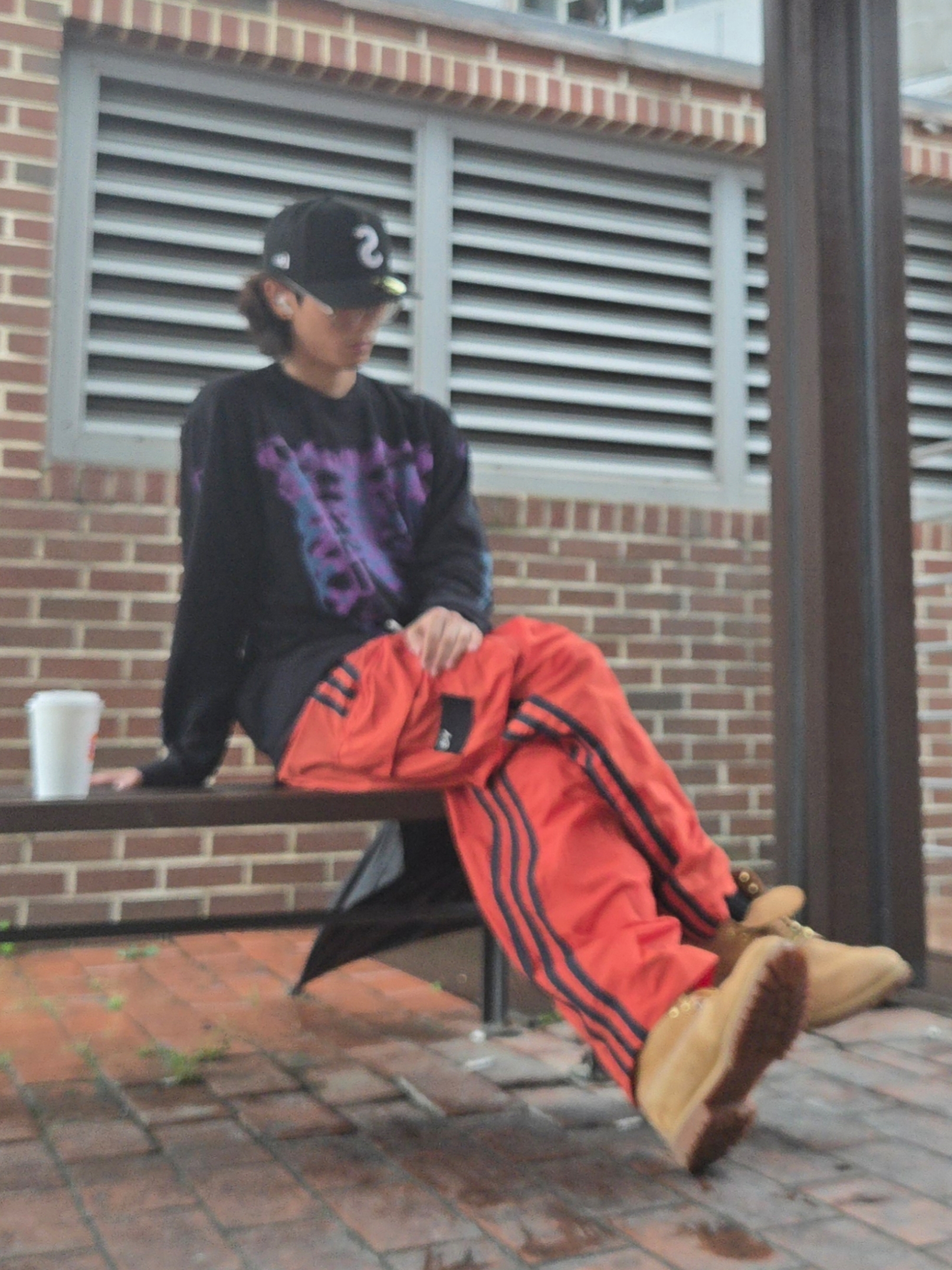 Stussy Rib Cage LS T-Shirt Black, Supreme Gold Cross S Logo New Era Black - 24SS 착용 스타일