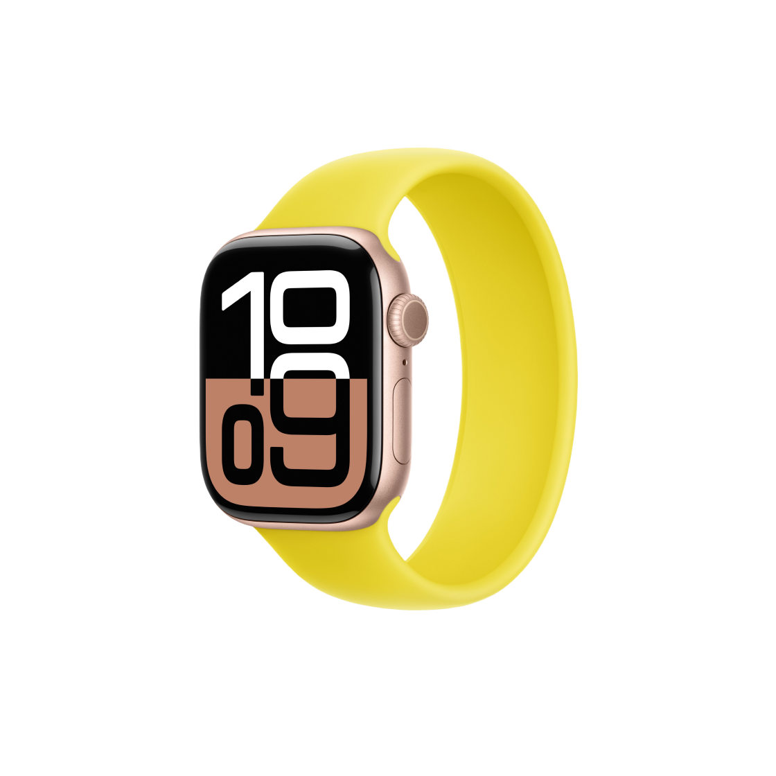 Apple Watch Series 10 42mm Cellular Rose Gold Aluminium Case with Solo Loop Star Fruit (Korean Ver.) 상세 이미지 1