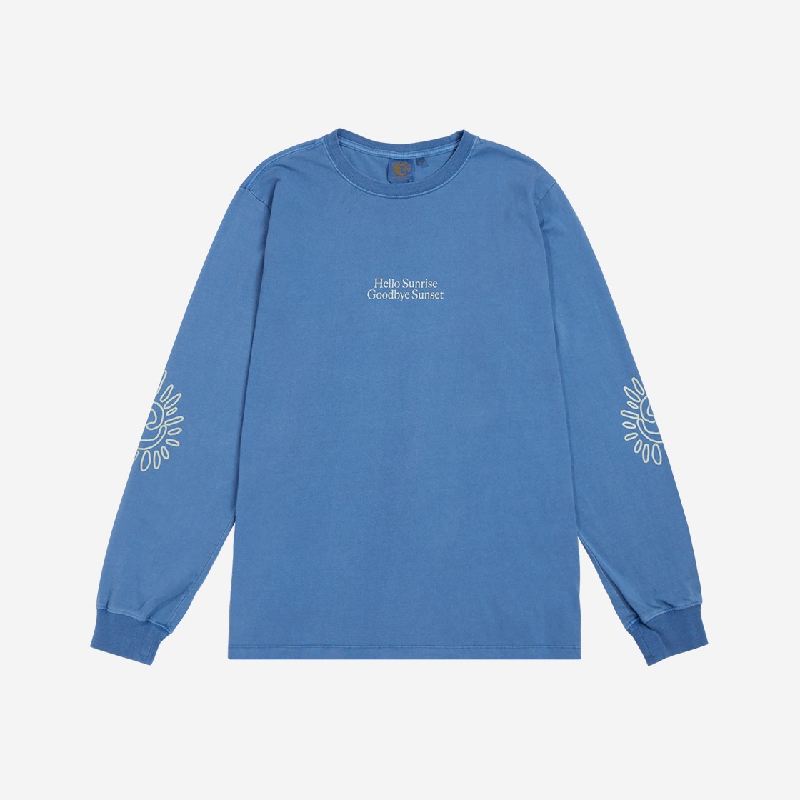 HS x Hank Classic Typo LS Tee_VTG Blue 상세 이미지 1