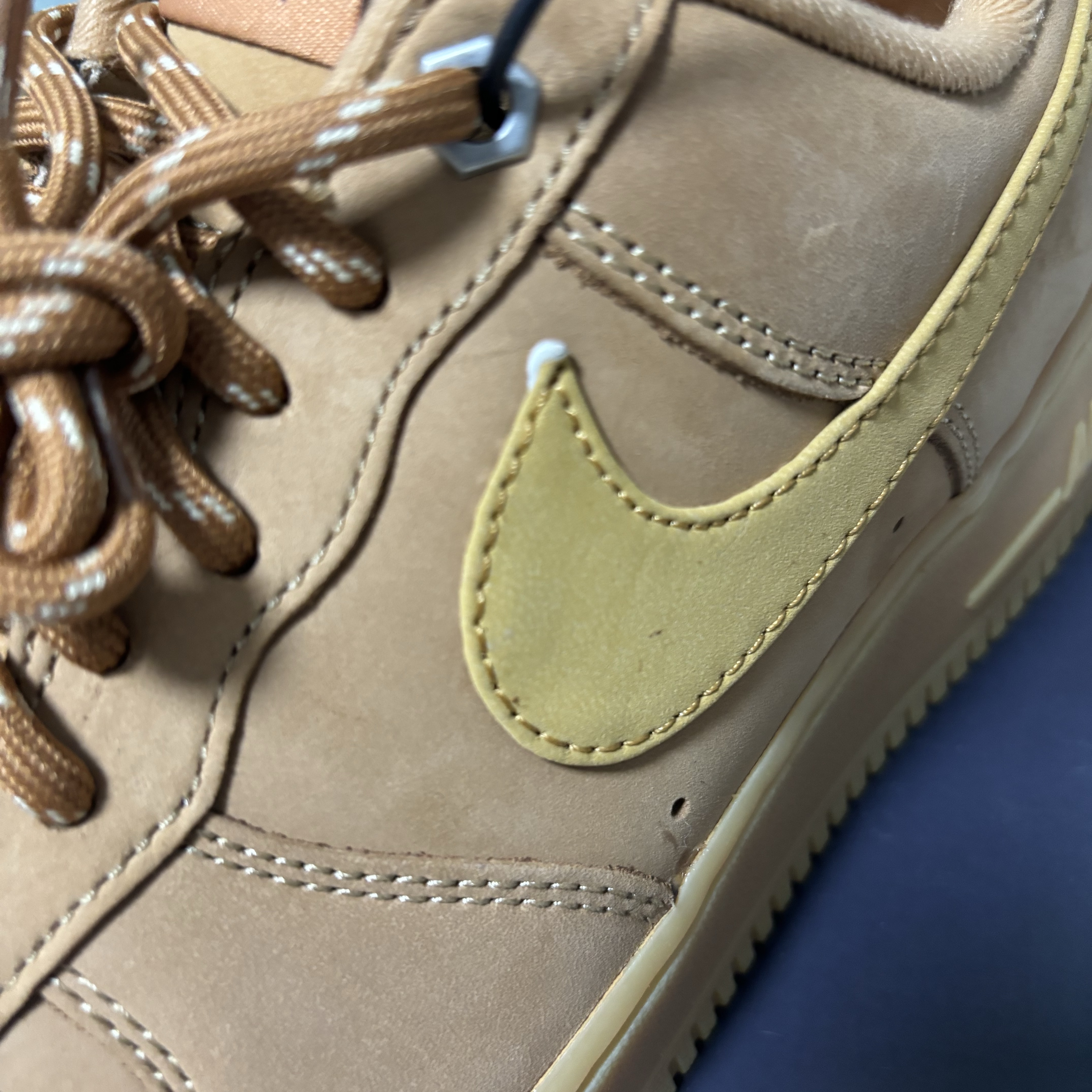 Nike Air Force 1 '07 WB Flax 착용 스타일 - 5