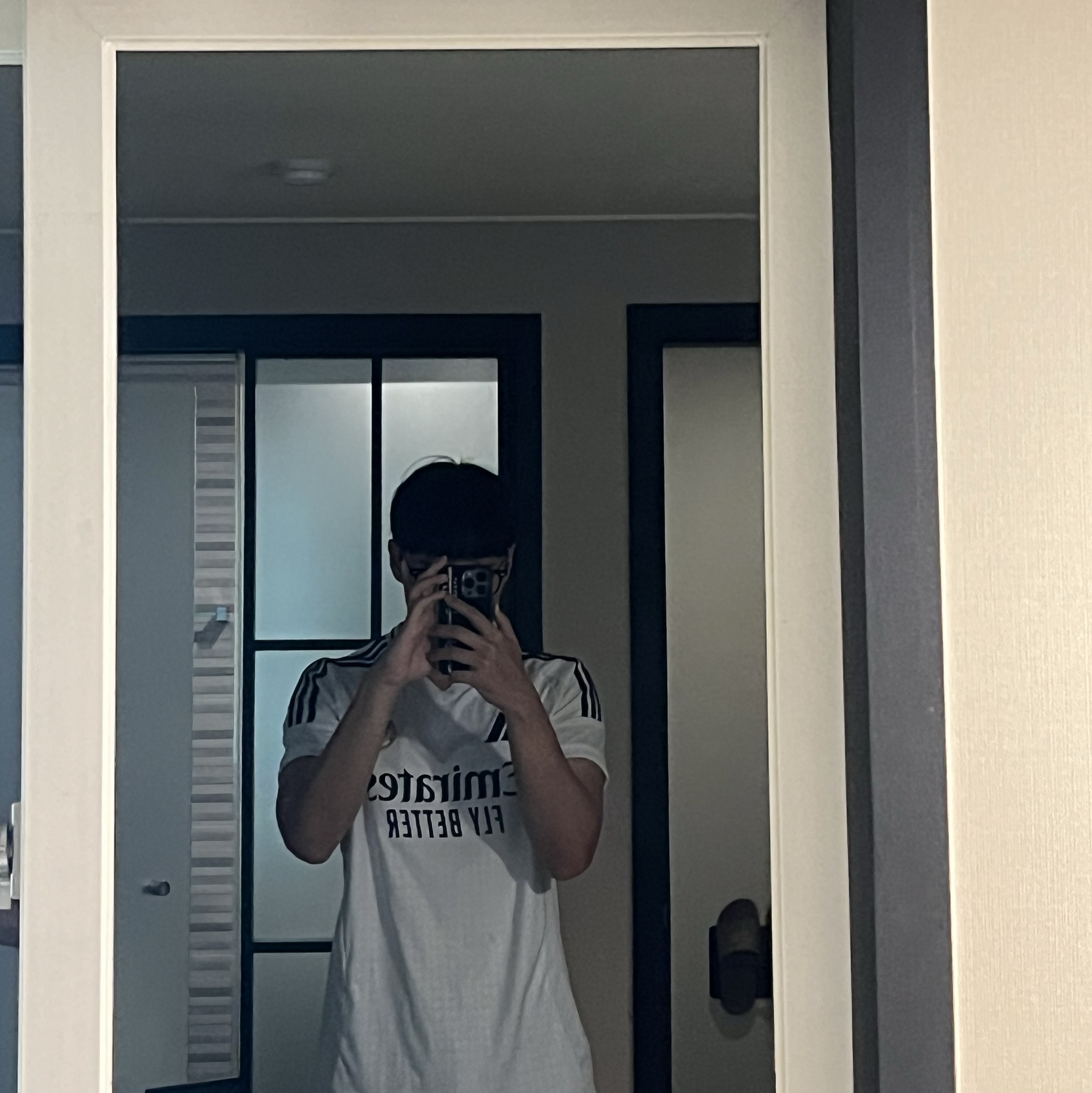 Adidas Real Madrid 2024/25 Home Jersey White - KR Sizing (Non Marking Ver.) 착용 스타일