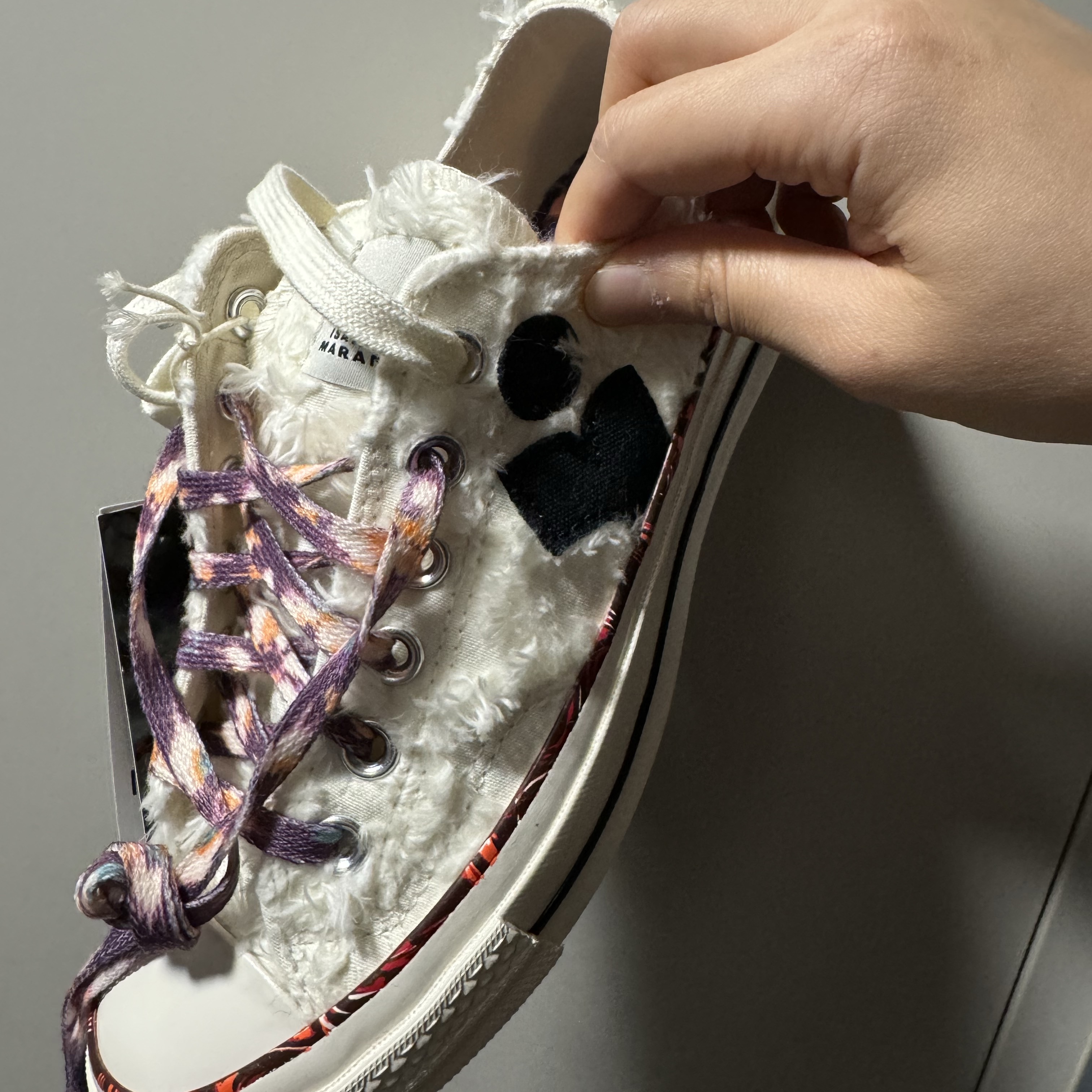 Converse x Isabel Marant Chuck 70 Ox Vanilla White 착용 스타일 - 1