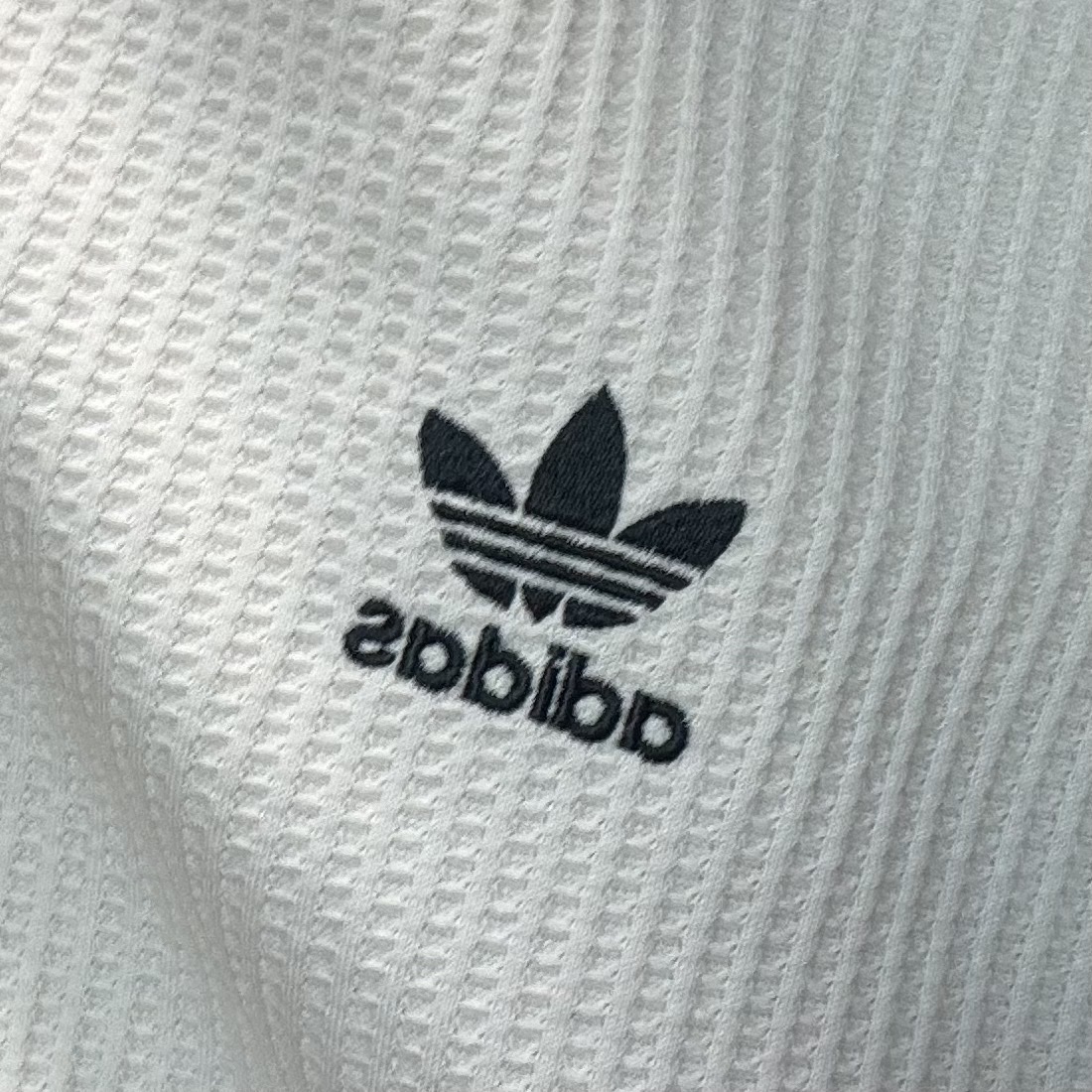 Adidas Waffle Beckenbauer Track Top Wonder White - KR Sizing 착용 스타일