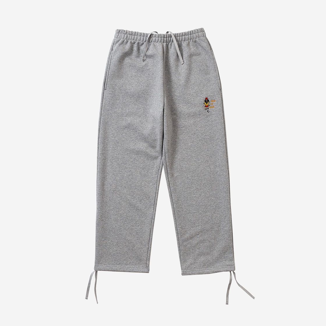 빅웨이브 컬렉티브 런 이즈 굿 스웻팬츠 스포츠 그레이