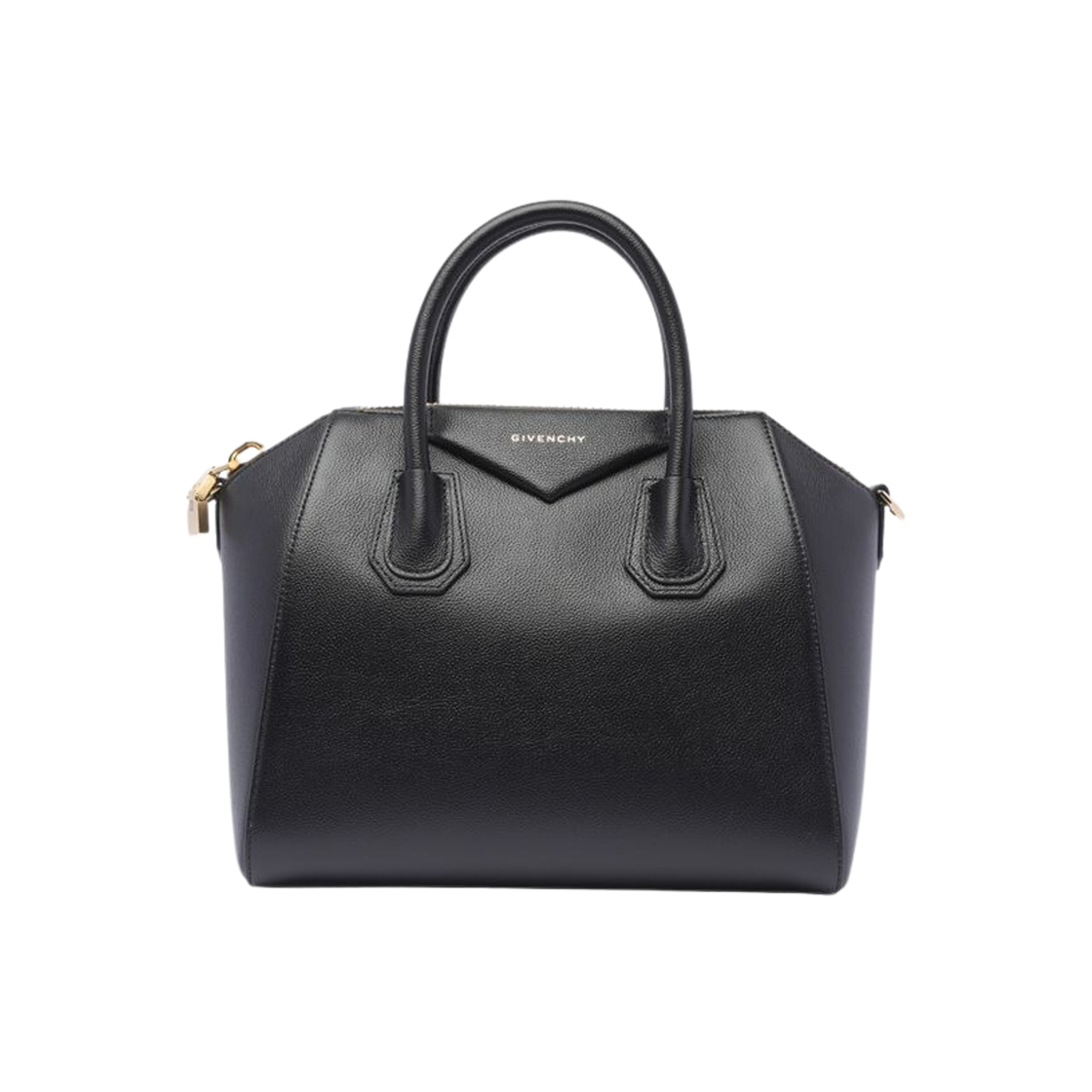 Givenchy Small Antigona Bag in Grained Leater Black 상세 이미지 1