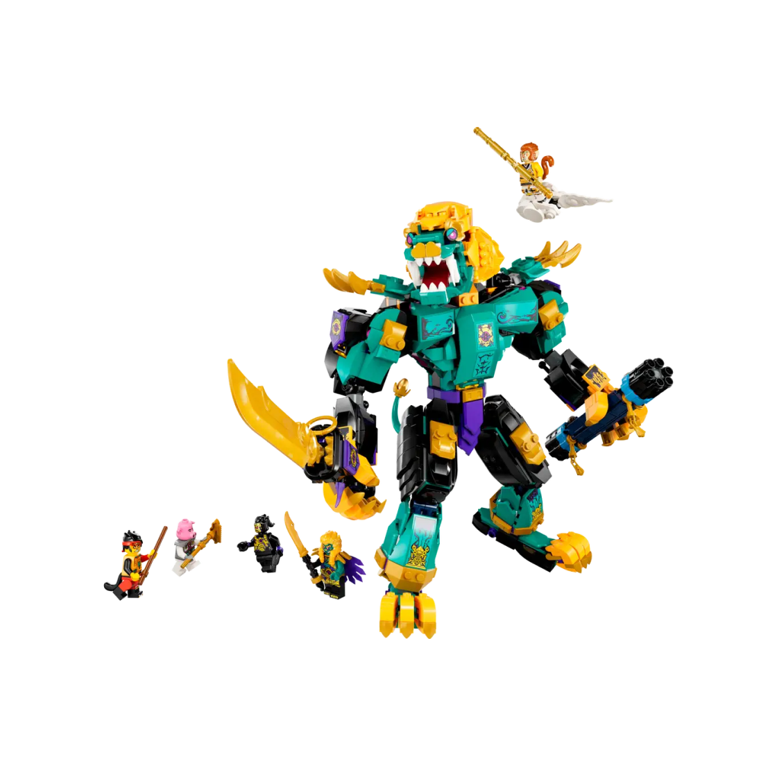 레고 몽키 키드 힘센 파란 라이언(Lego Monkie Kid The Mighty Azure Lion)