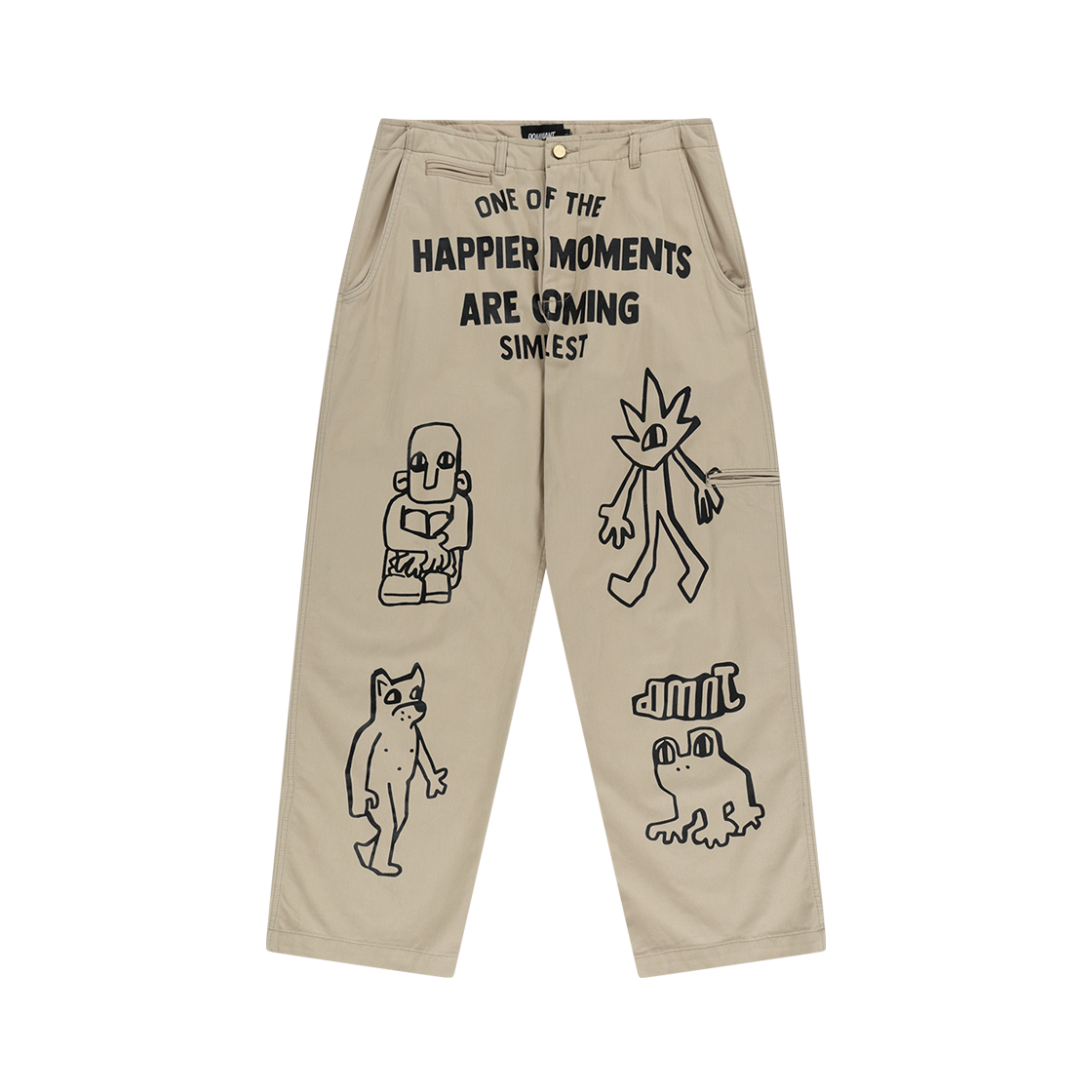 도미넌트 페인팅 치노 팬츠(Dominant Painting Chino Pants)