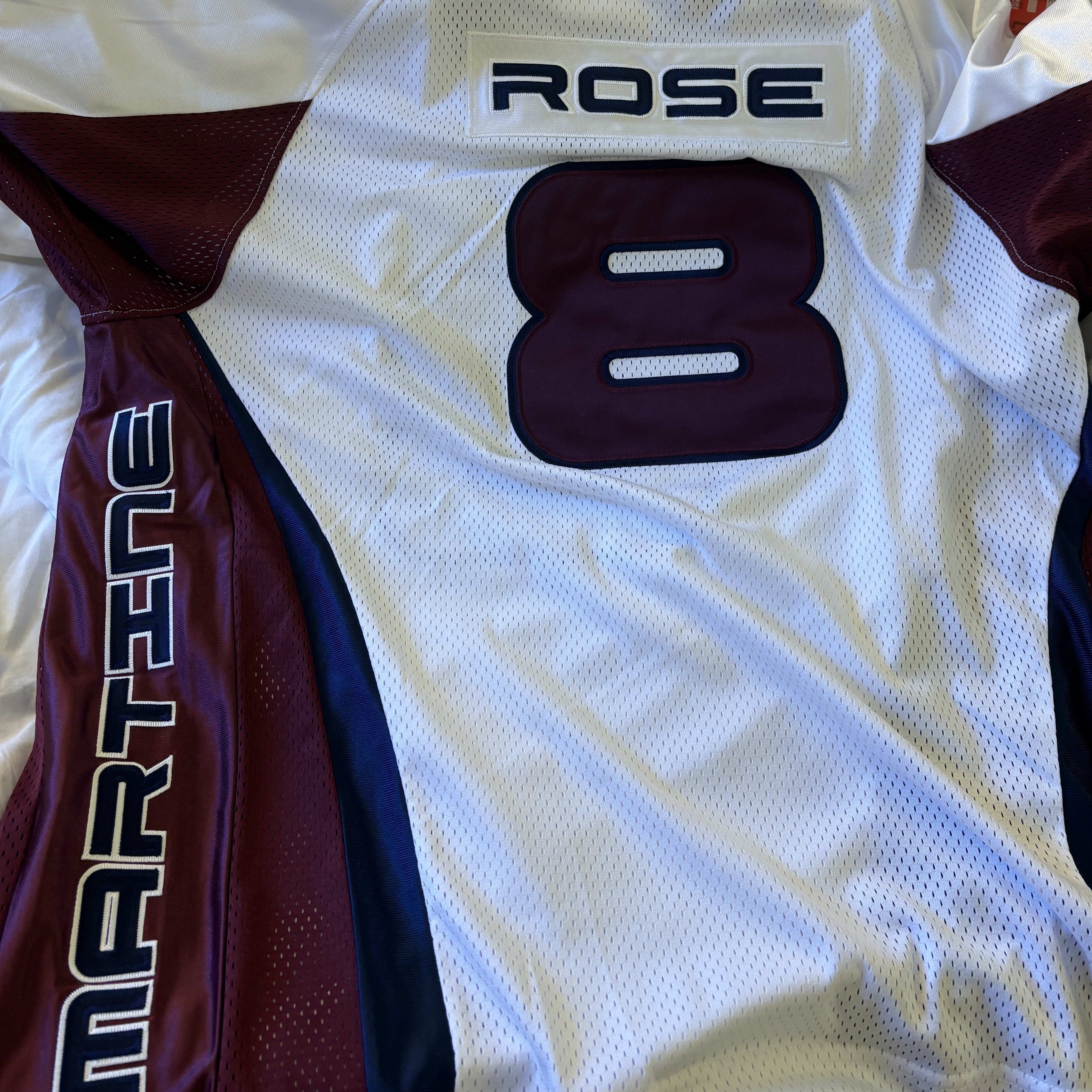 Supreme x Martine Rose Football Jersey White - 24FW, Supreme x Martine Rose Sweater Black - 24FW 착용 스타일 - 1