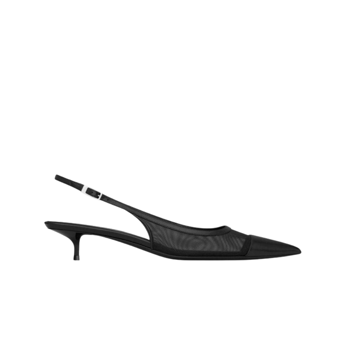 775124-2WJAA-1000 (W) Saint Laurent Oxalis 30 Pumps Black