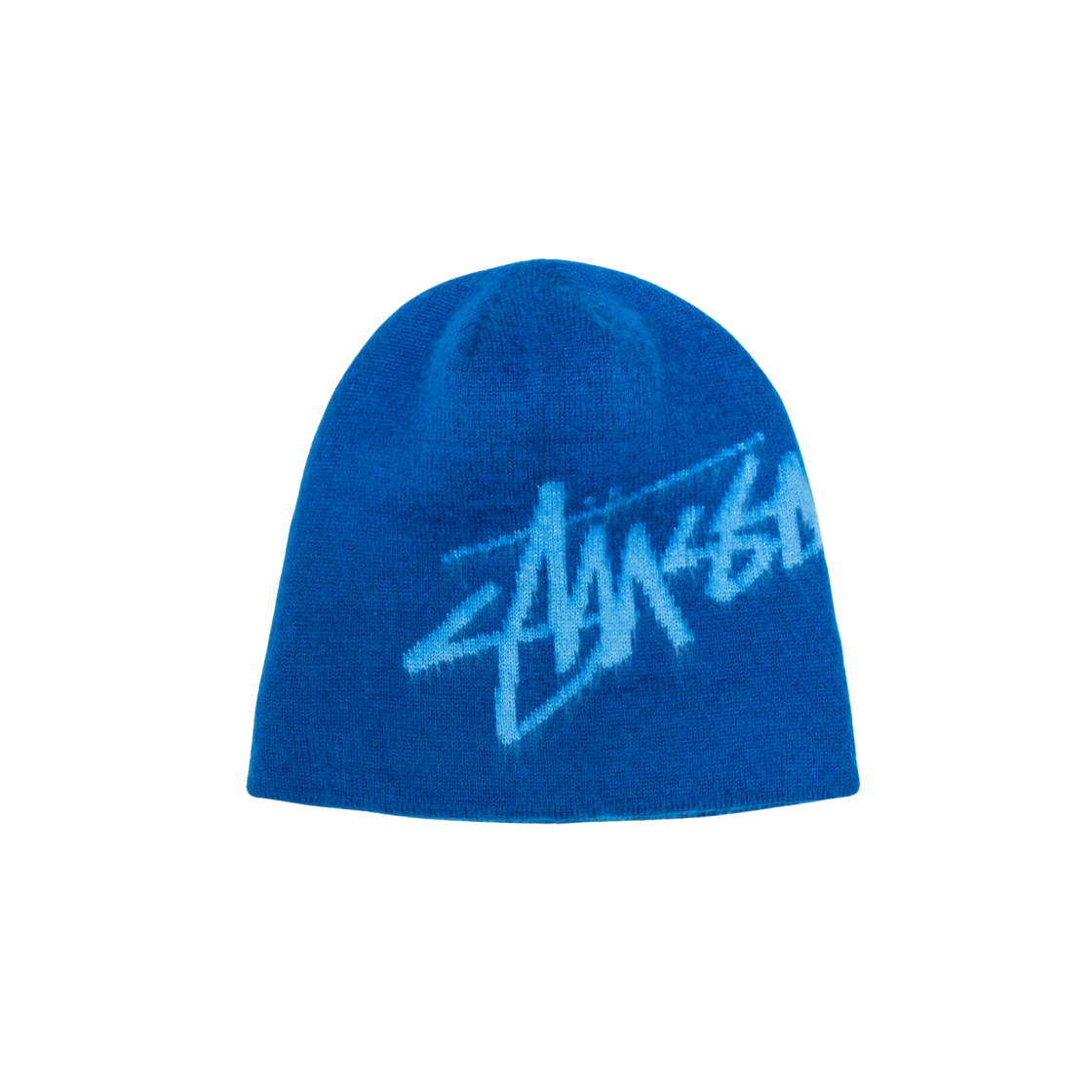 스투시 브러쉬드 아웃 스탁 스컬캡 비니 블랙 | Stussy | KREAM