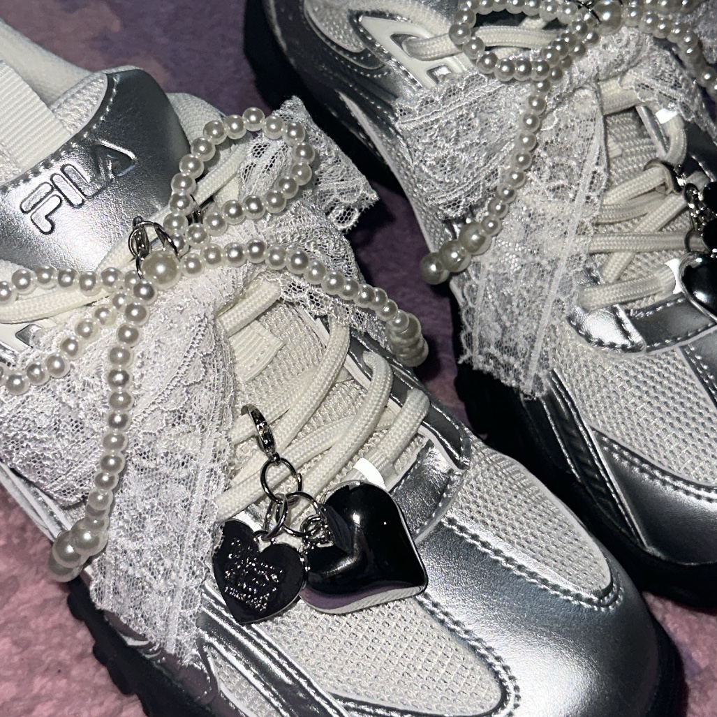 Fila Echappe MS Silver Moon 착용 스타일