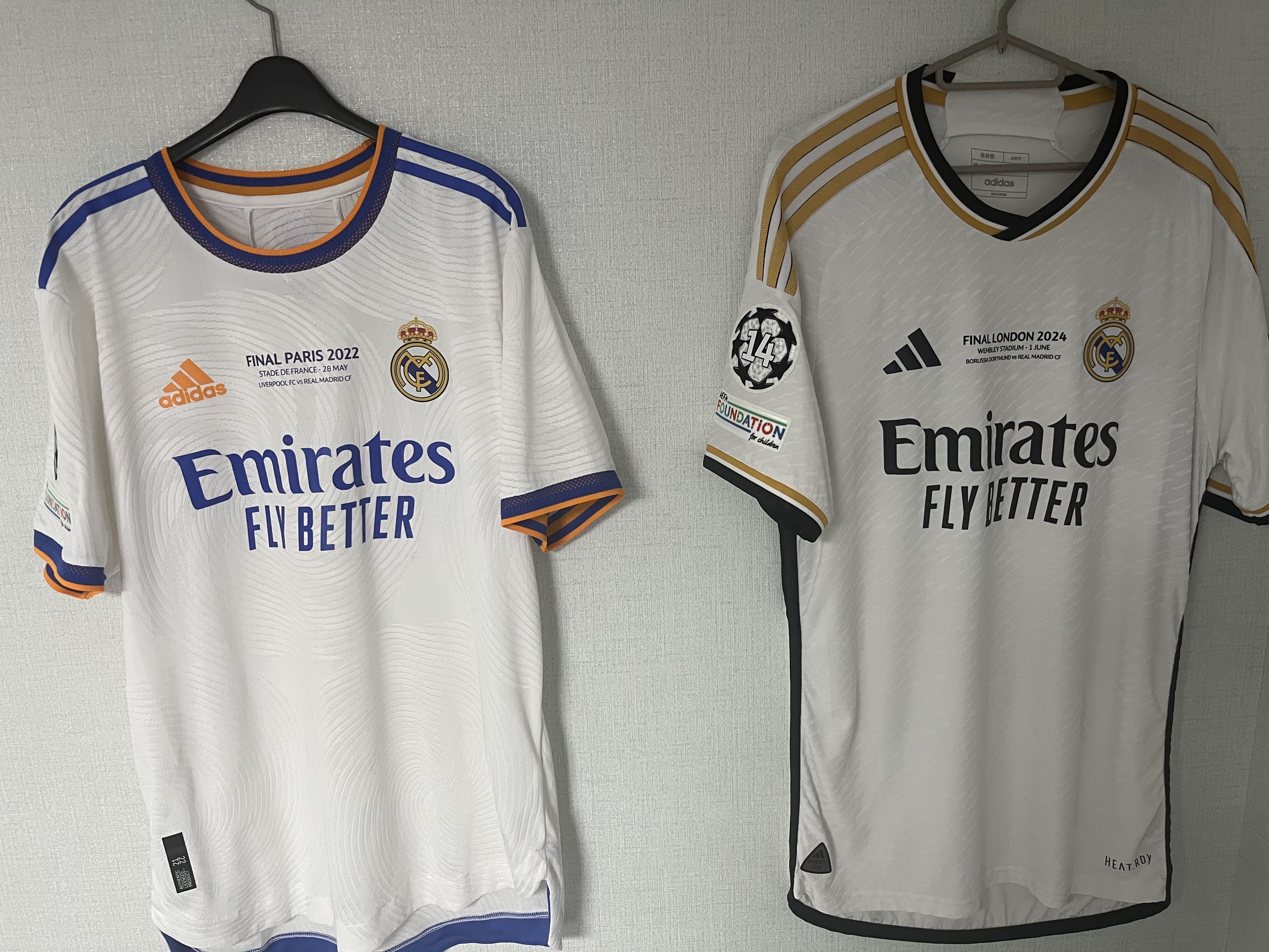 Adidas Real Madrid 2023/24 Home Jersey White - KR Sizing (Non Marking Ver.), Adidas Real Madrid 2023/24 Home Jersey White - US Sizing (Non Marking Ver.) 착용 스타일 - 3