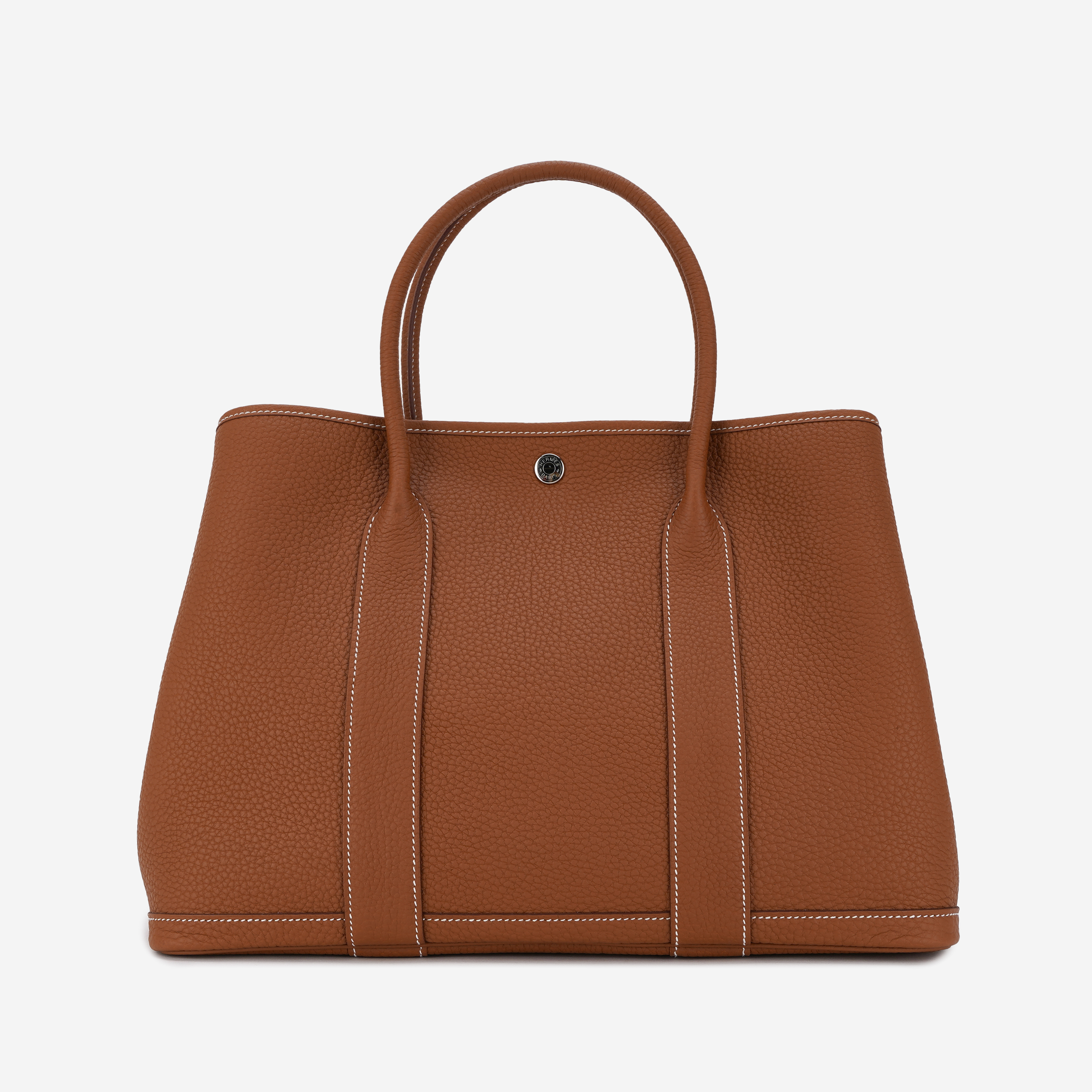 Hermes Garden Party 36 Bag Negonda & Palladium Gold