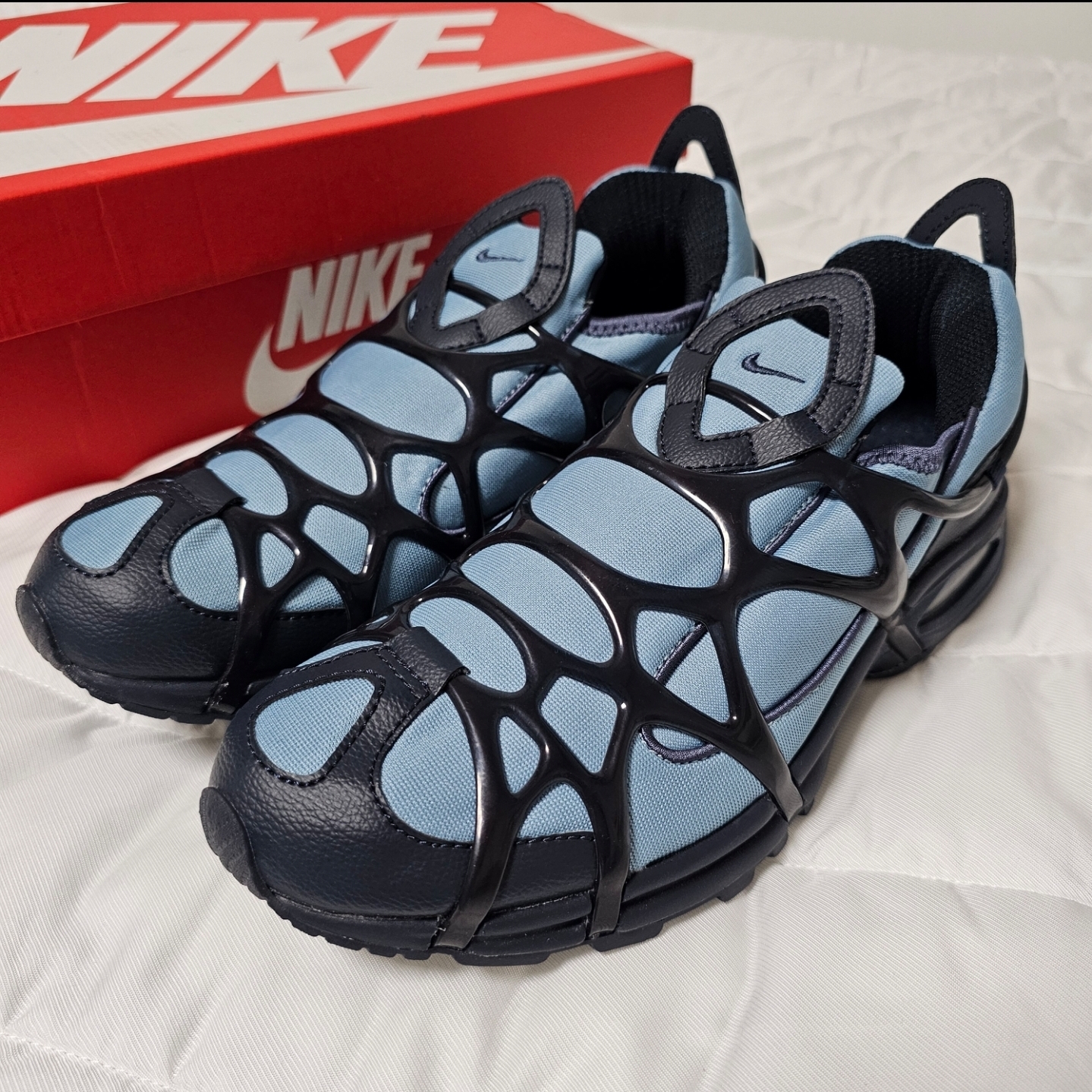 Nike Air Kukini Worn Blue Obsidian 착용 스타일