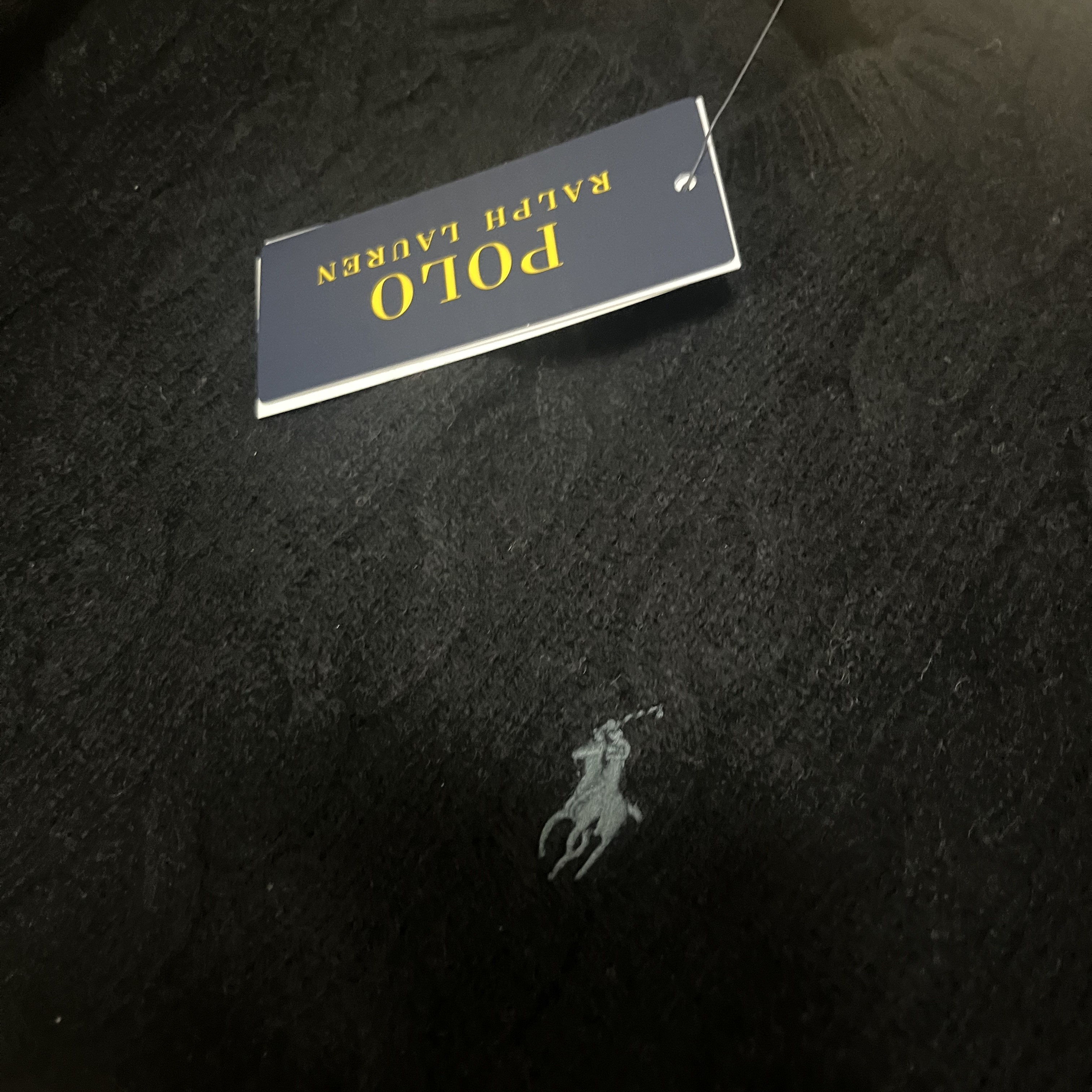 [30%적립] Polo Ralph Lauren Cable Knit Wool Cashmere Sweater Polo Black 착용 스타일