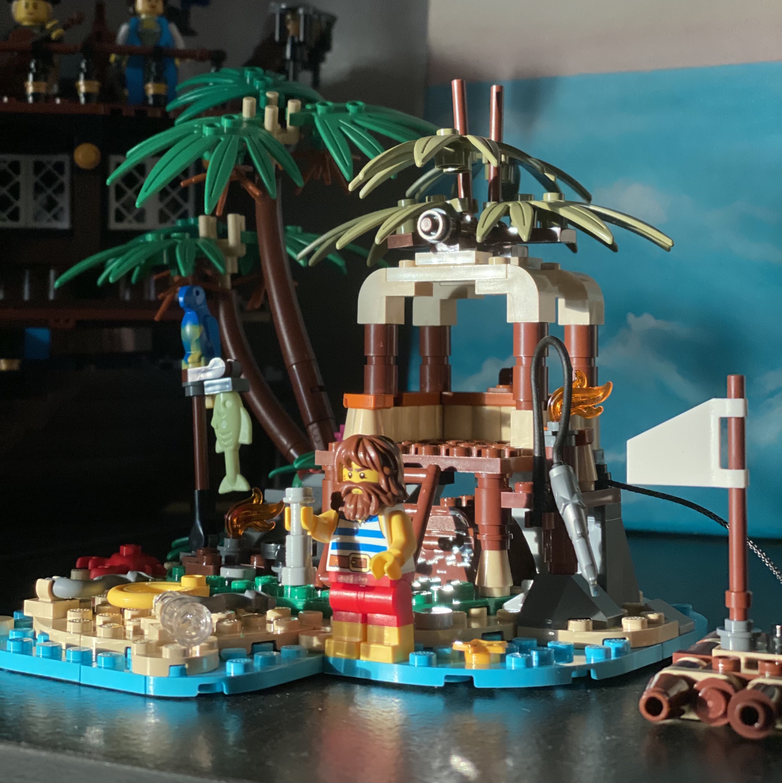 Lego Ray the Castaway 착용 스타일