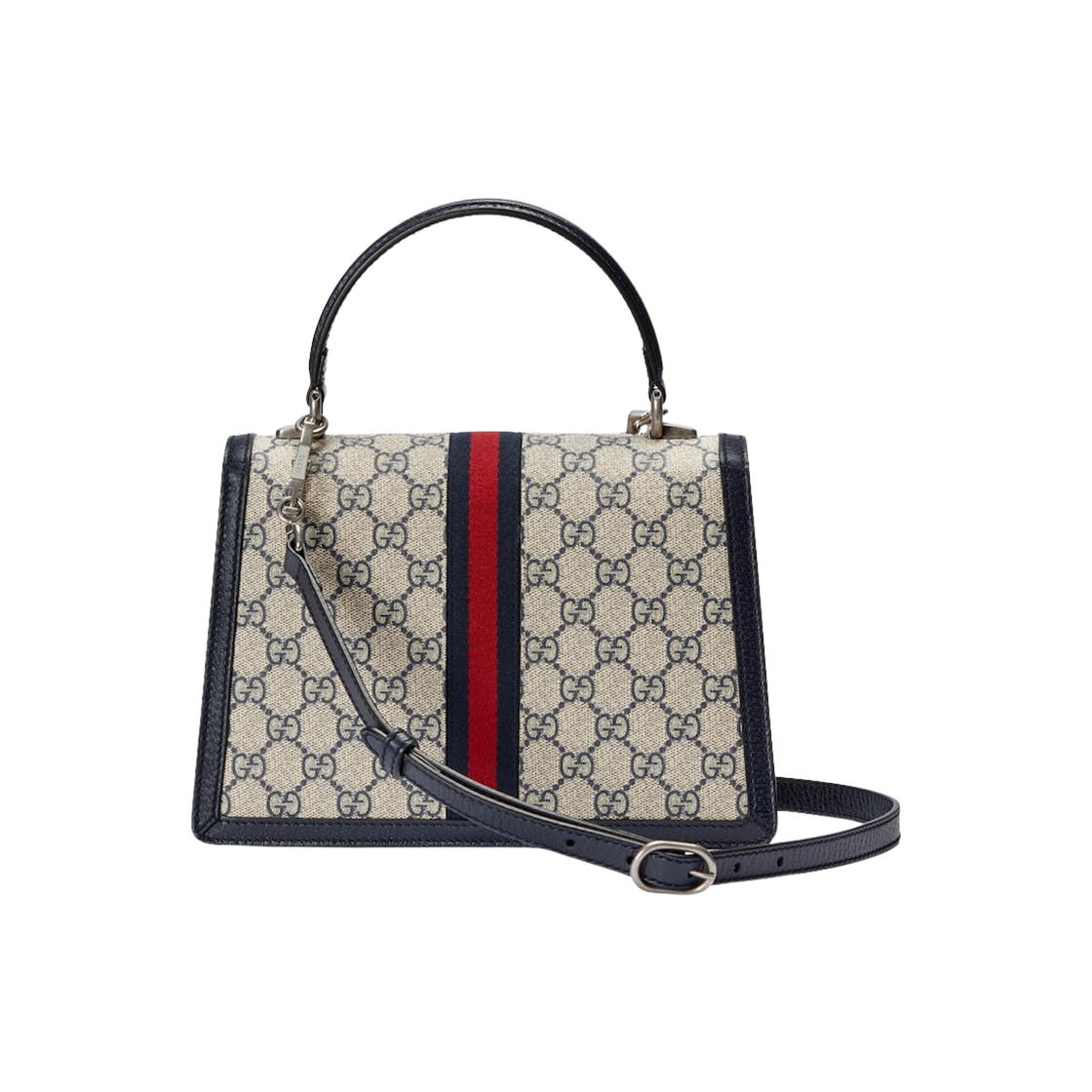 Gucci Ophidia Small Top Handle Bag Beige Blue Supreme 상세 이미지 3