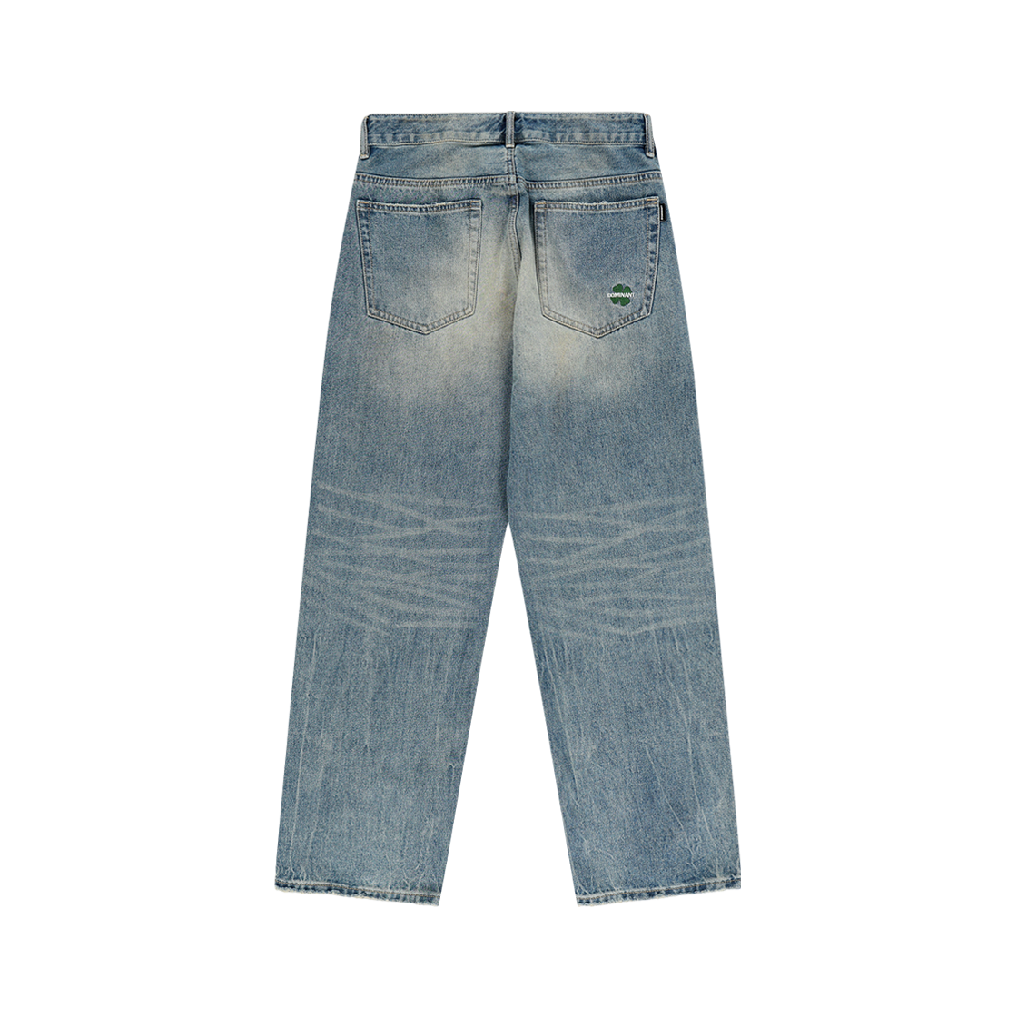 도미넌트 클로버 워싱 데님 팬츠 블루(Dominant Clover Washing Denim Pants Blue) - 2