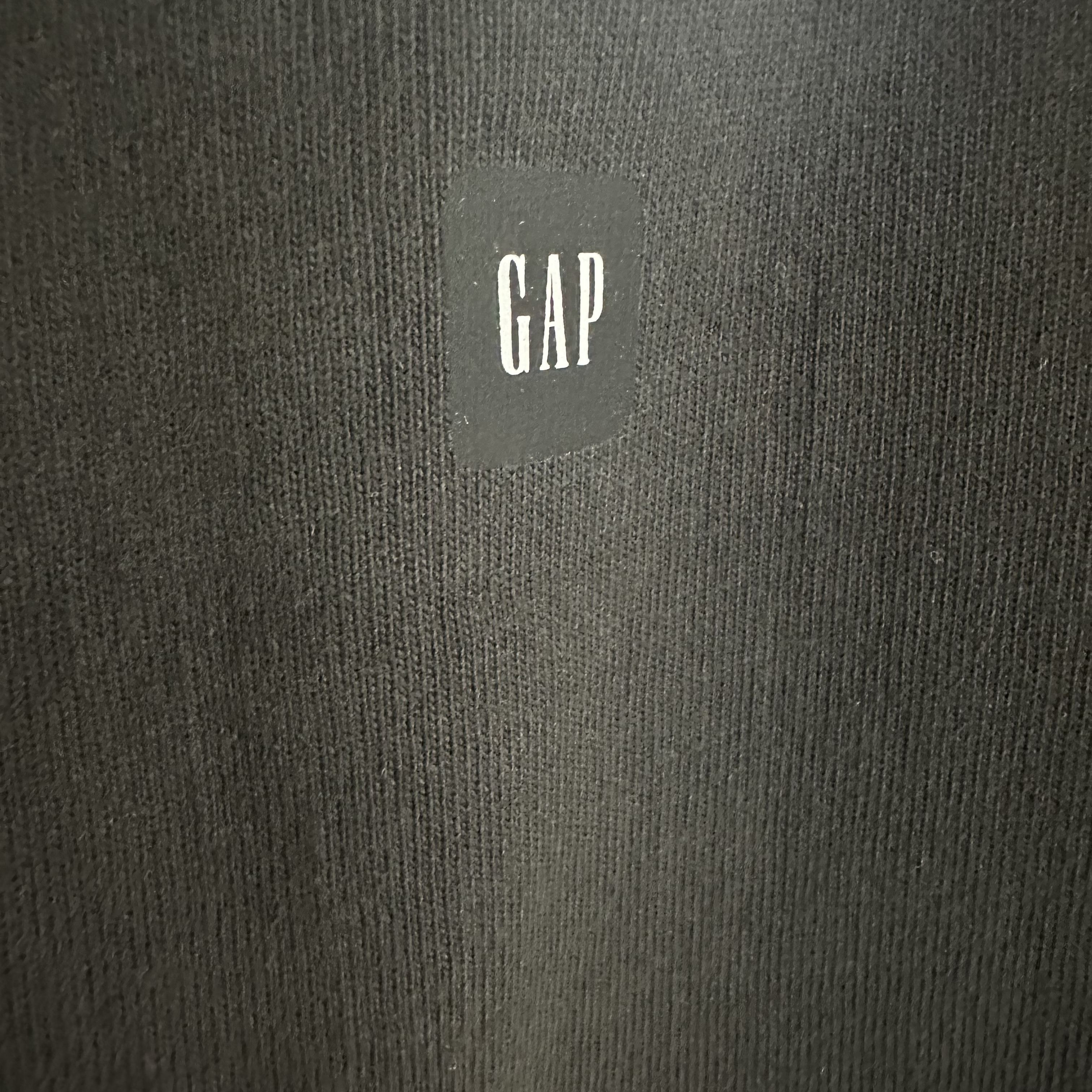 Yeezy Gap Engineered By Balenciaga Logo Long Sleeve T-Shirt Black 착용 스타일