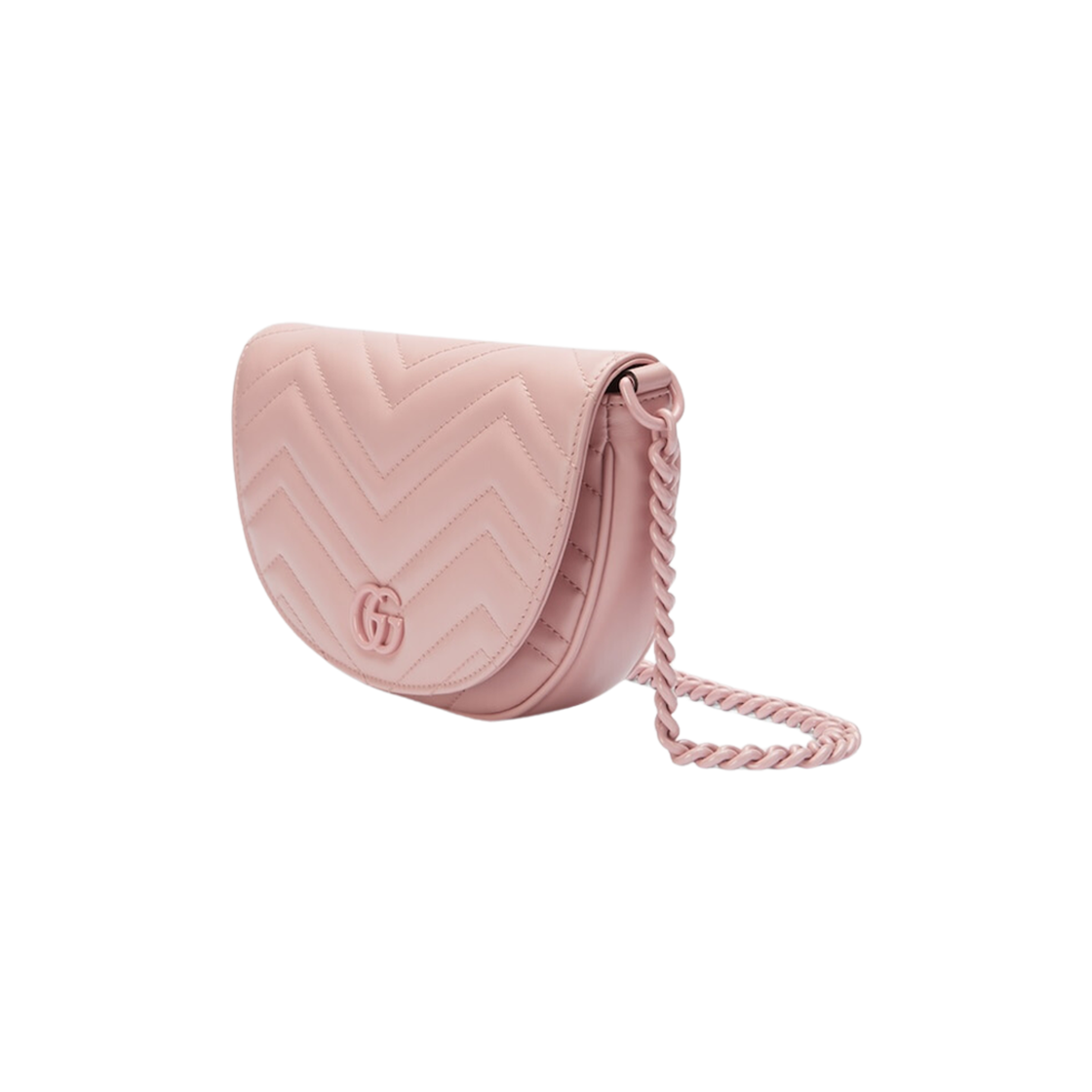 Gucci GG Marmont Matelasse Chain Mini Bag Light Pink 상세 이미지 2