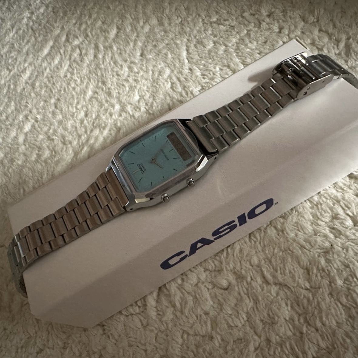 Casio AQ-230A-2A2MQY 착용 스타일