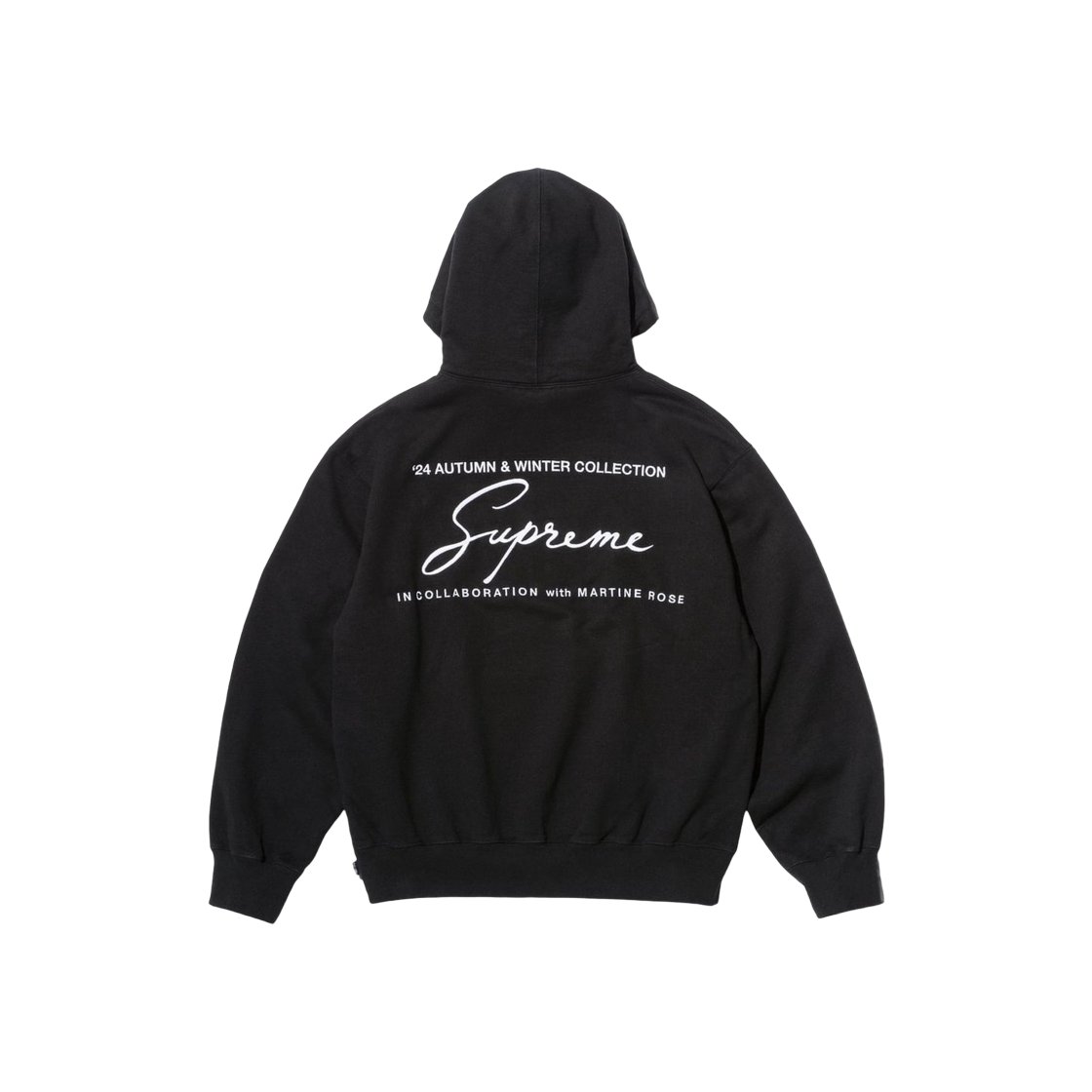슈프림 x 조던 후드 스웨트셔츠 애쉬 그레이 - 24FW | Supreme