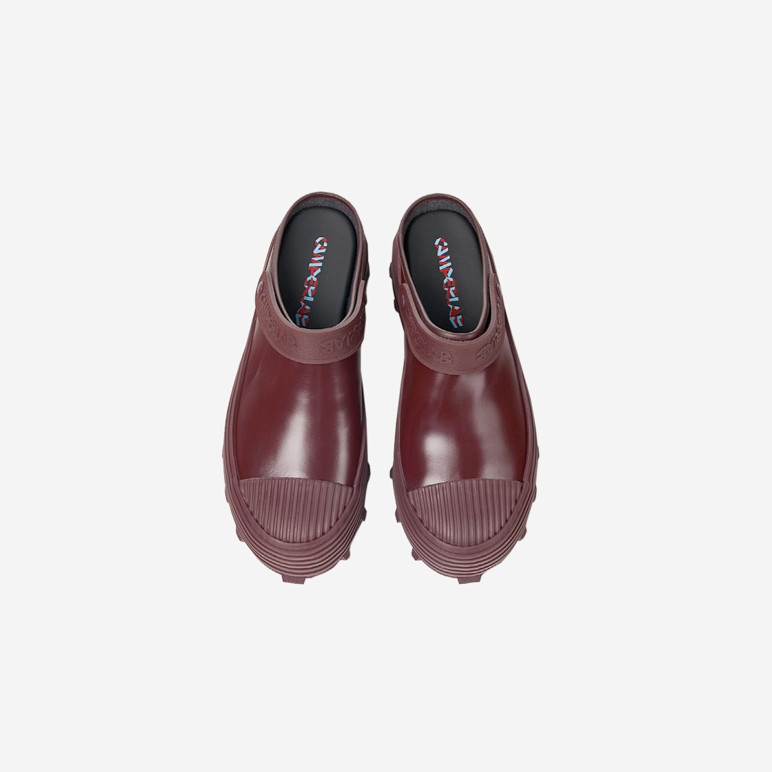 CAMPERLAB Traktori Clogs Burgundy 상세 이미지 3