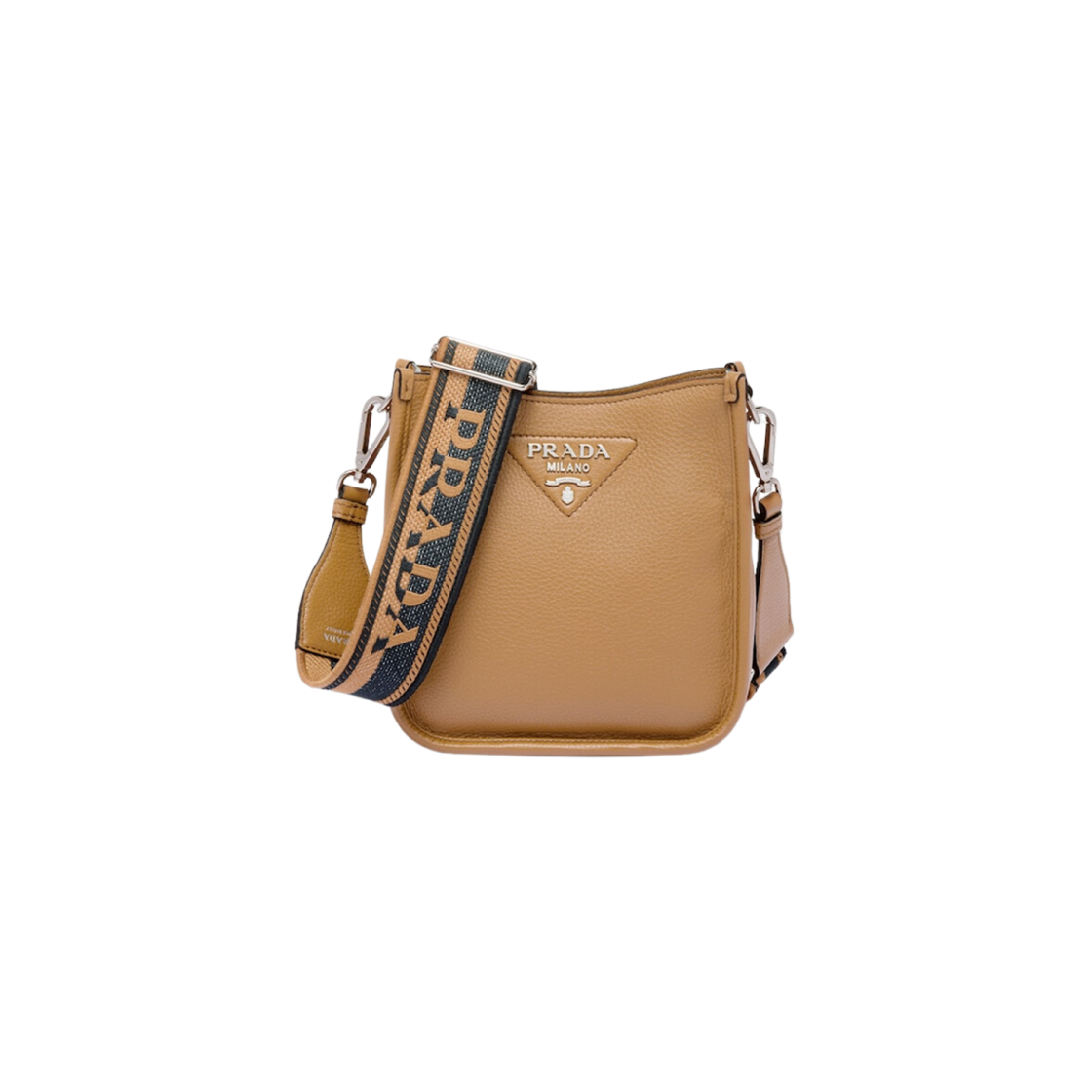 Prada Leather Mini Shoulder Bag Caramel 상세 이미지 1