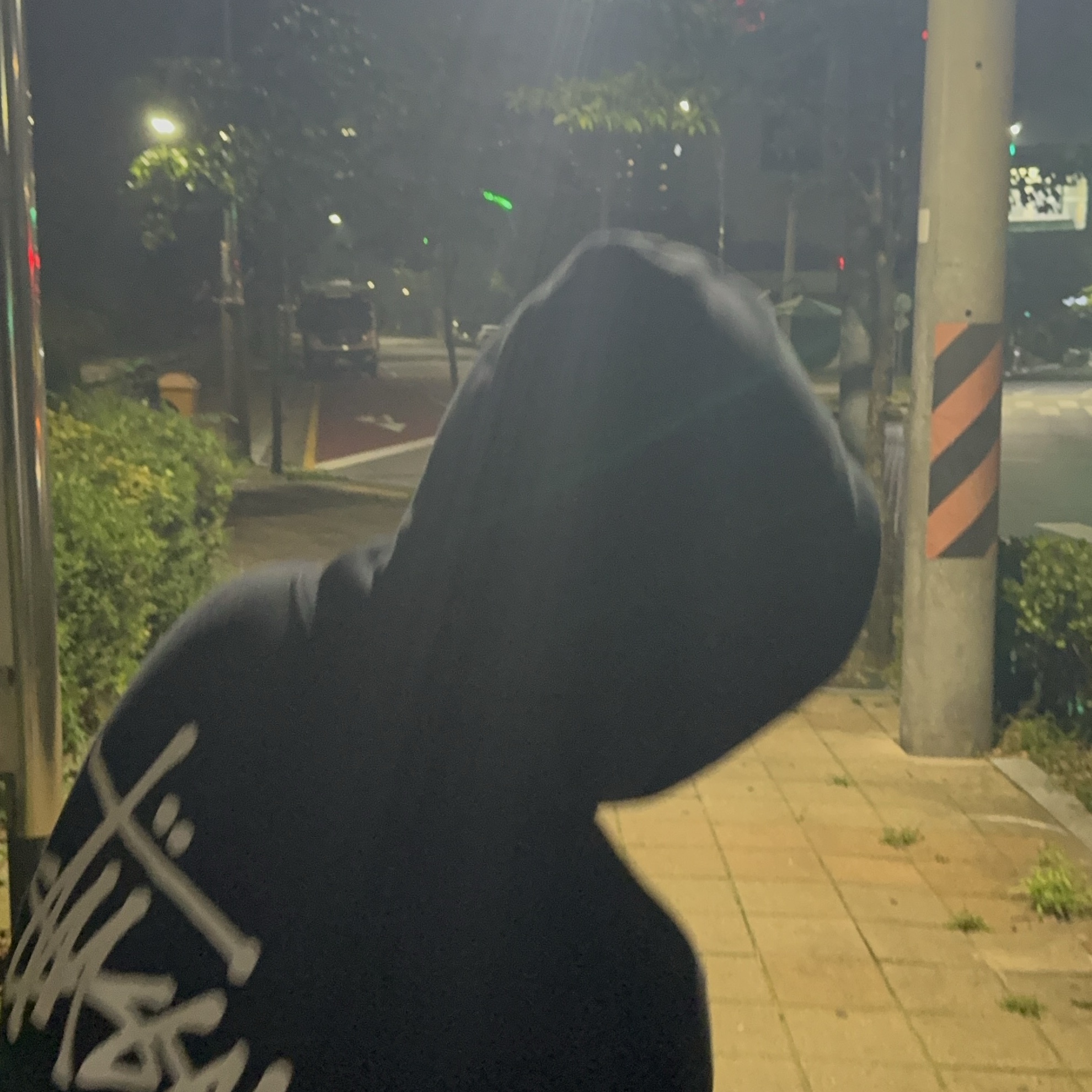 Stussy Basic Stussy Hoodie Black, Adidas Samba OG Black White Gum 착용 스타일 - 2