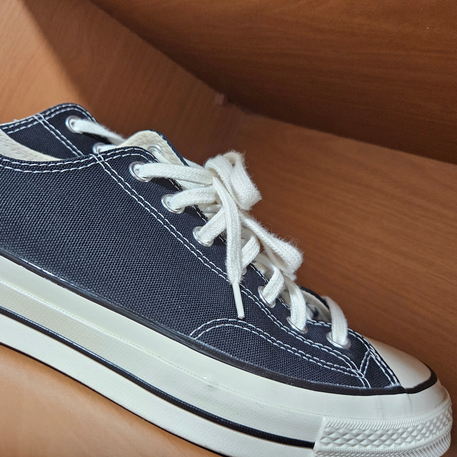 Converse Chuck 70 Ox Black - Standard 착용 스타일