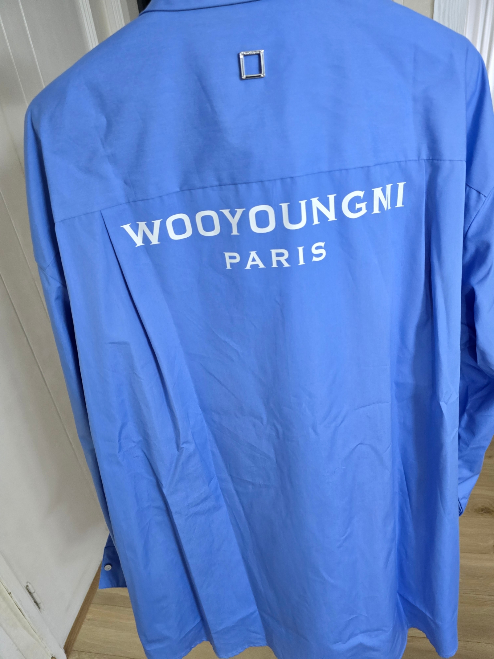 Wooyoungmi Cotton Back Logo Shirt Blue - 23SS, Porter Tanker 2Way Briefcase Black 착용 스타일 - 3